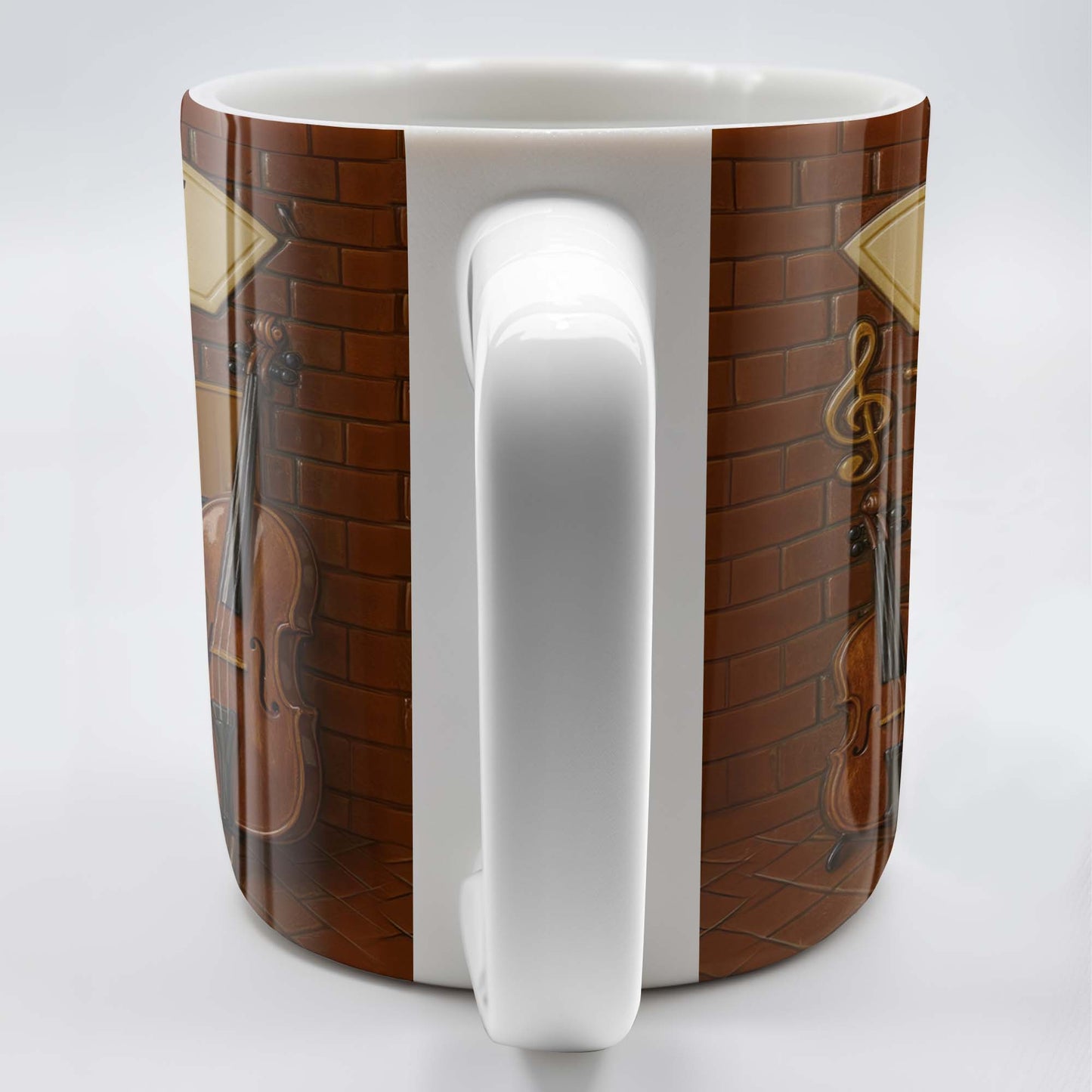 Create Your Own Musical Haven, Musical Instruments and Brick Wall