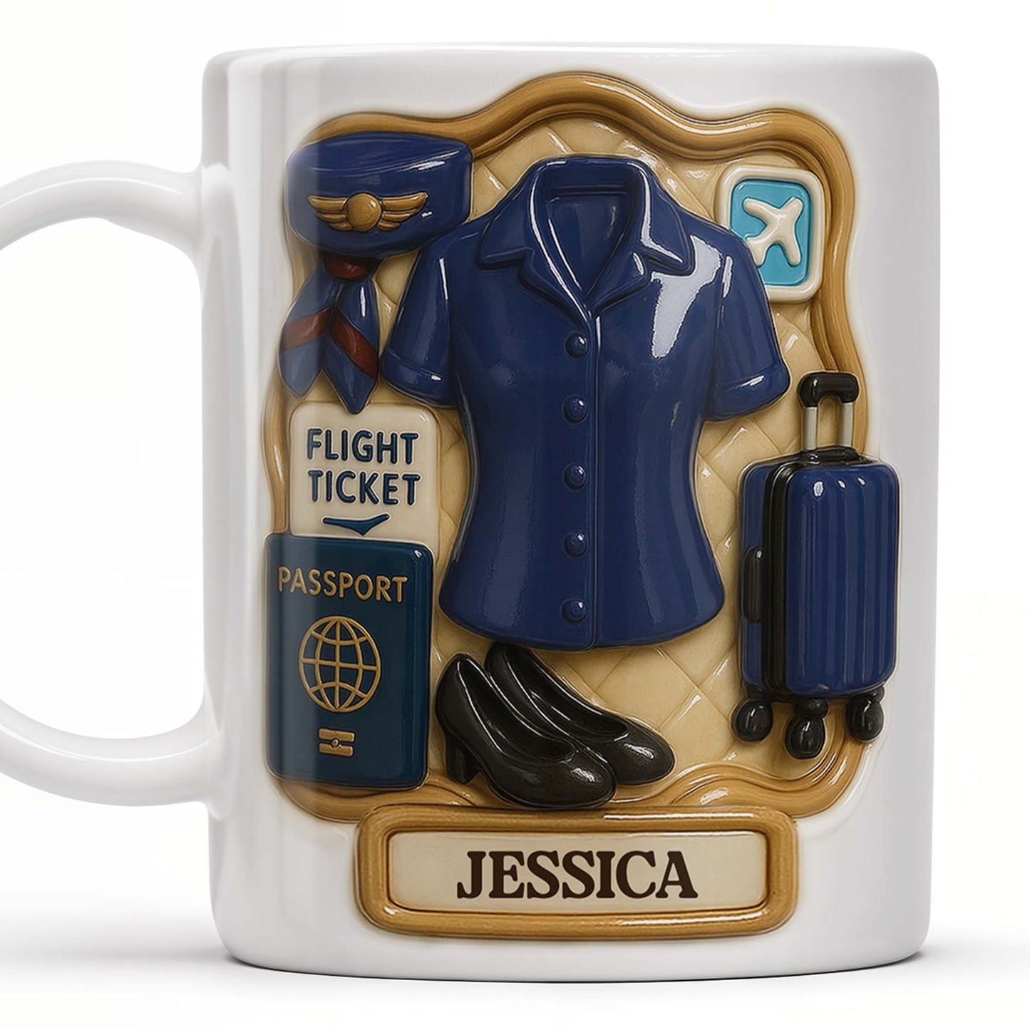 Personalize Your Travel Adventure Coffee Mug