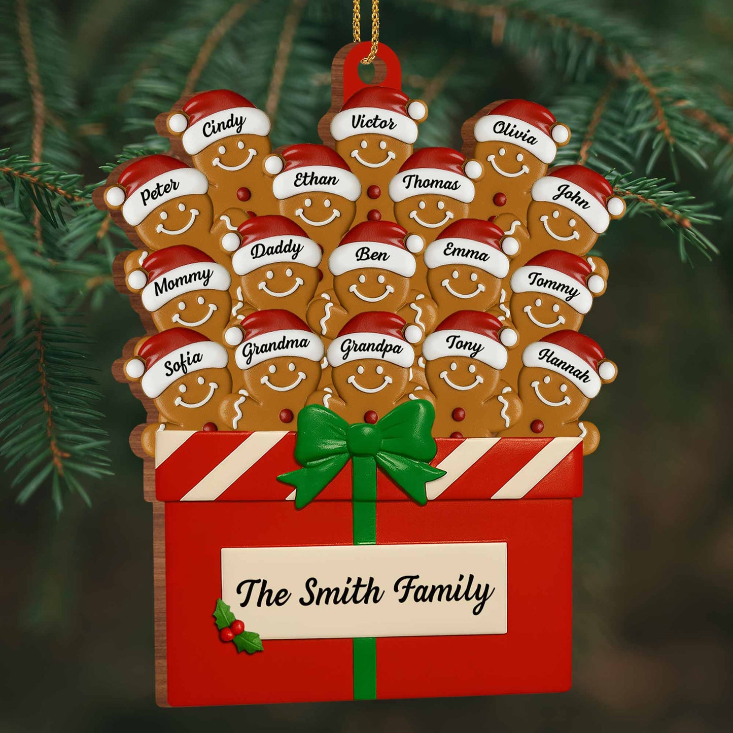 Celebrate Festive Family Memories With Gingerbread Ornaments