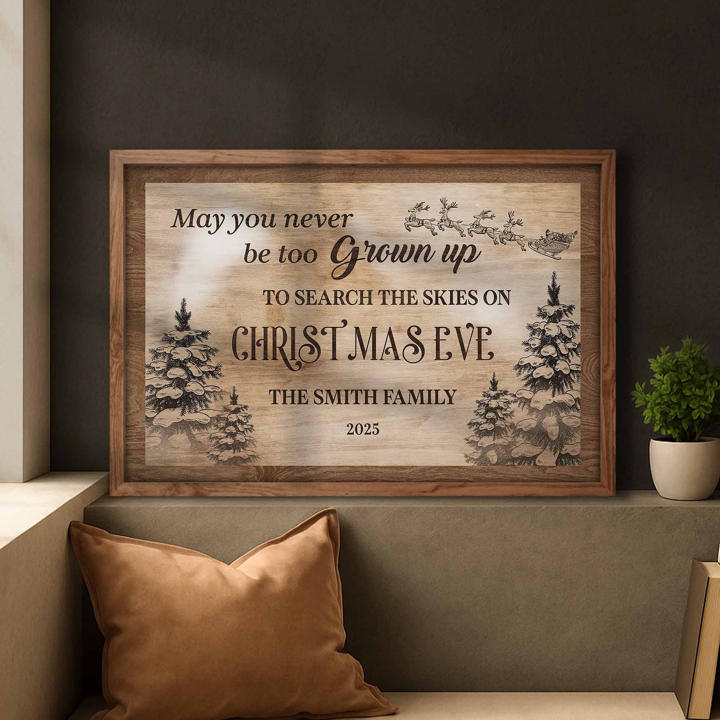 May You Never Be Too Grown Up To Search The Skies On Christmas Eve