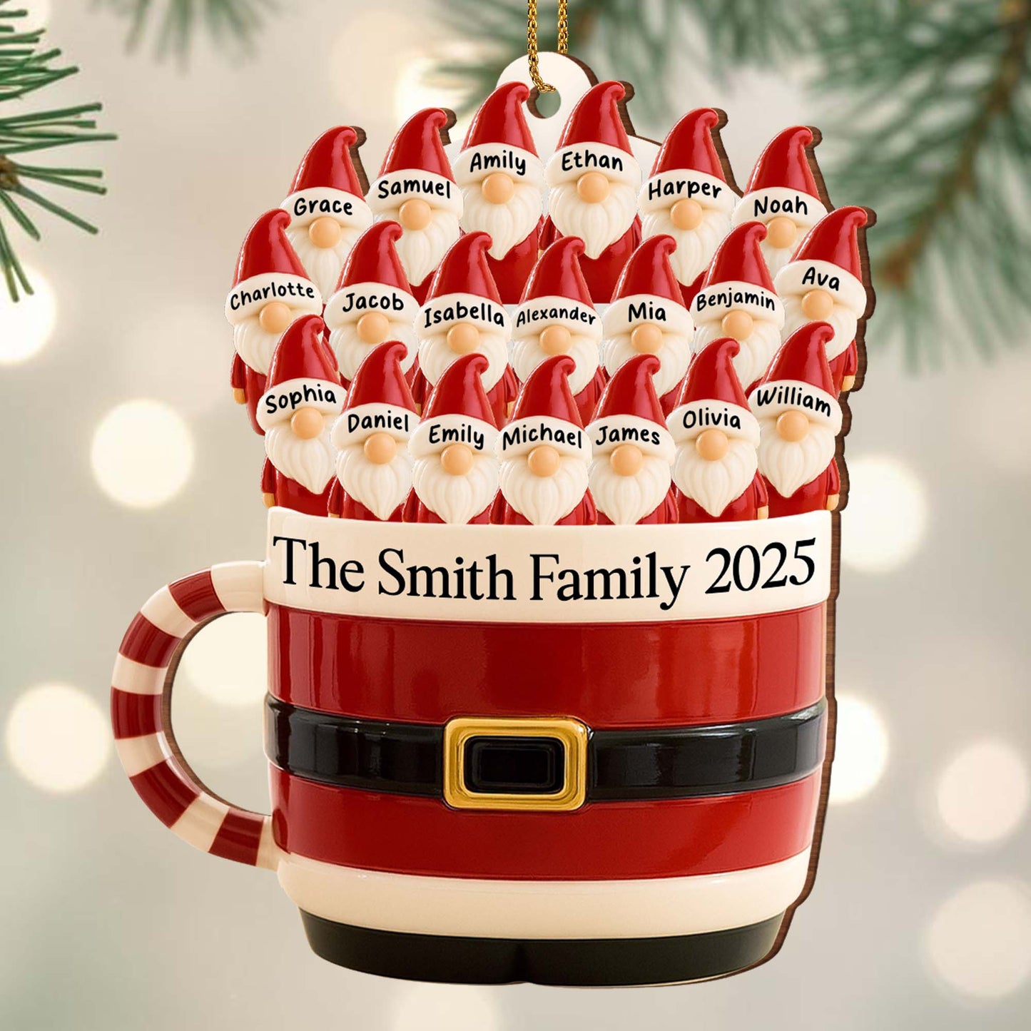 Celebrate Your Family This Christmas With Santa Hat And Belt