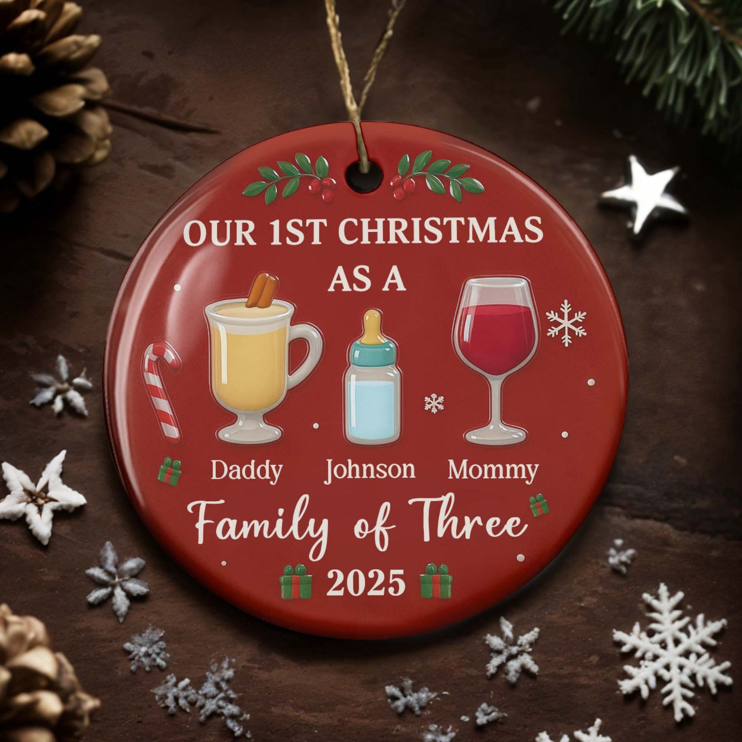 Our 1st Christmas As A Family of Three, Celebrate With Love