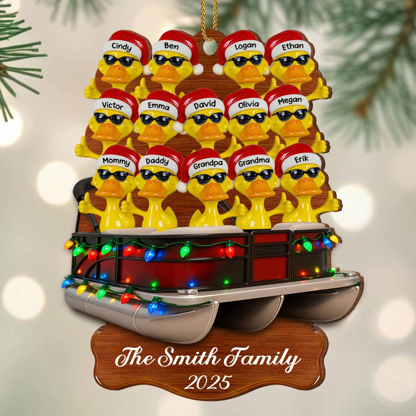 The Family Pickup Truck Christmas Celebration