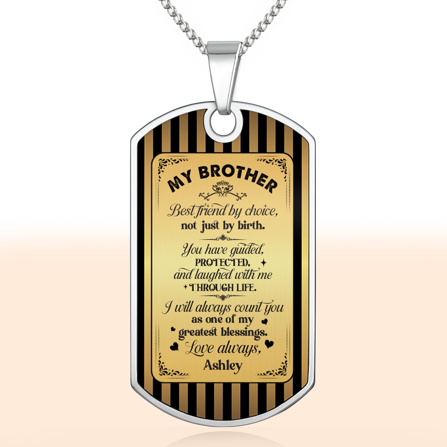 My Brother Best Friend By Choice, Not Just By Birth