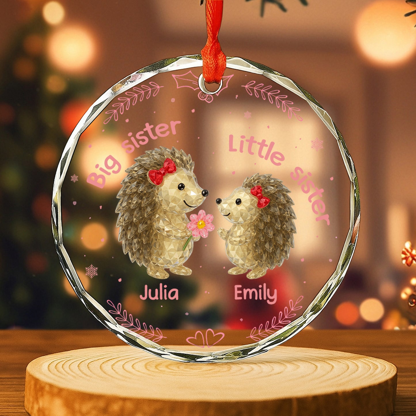 Big Sister Little Sister With Adorable Hedgehogs