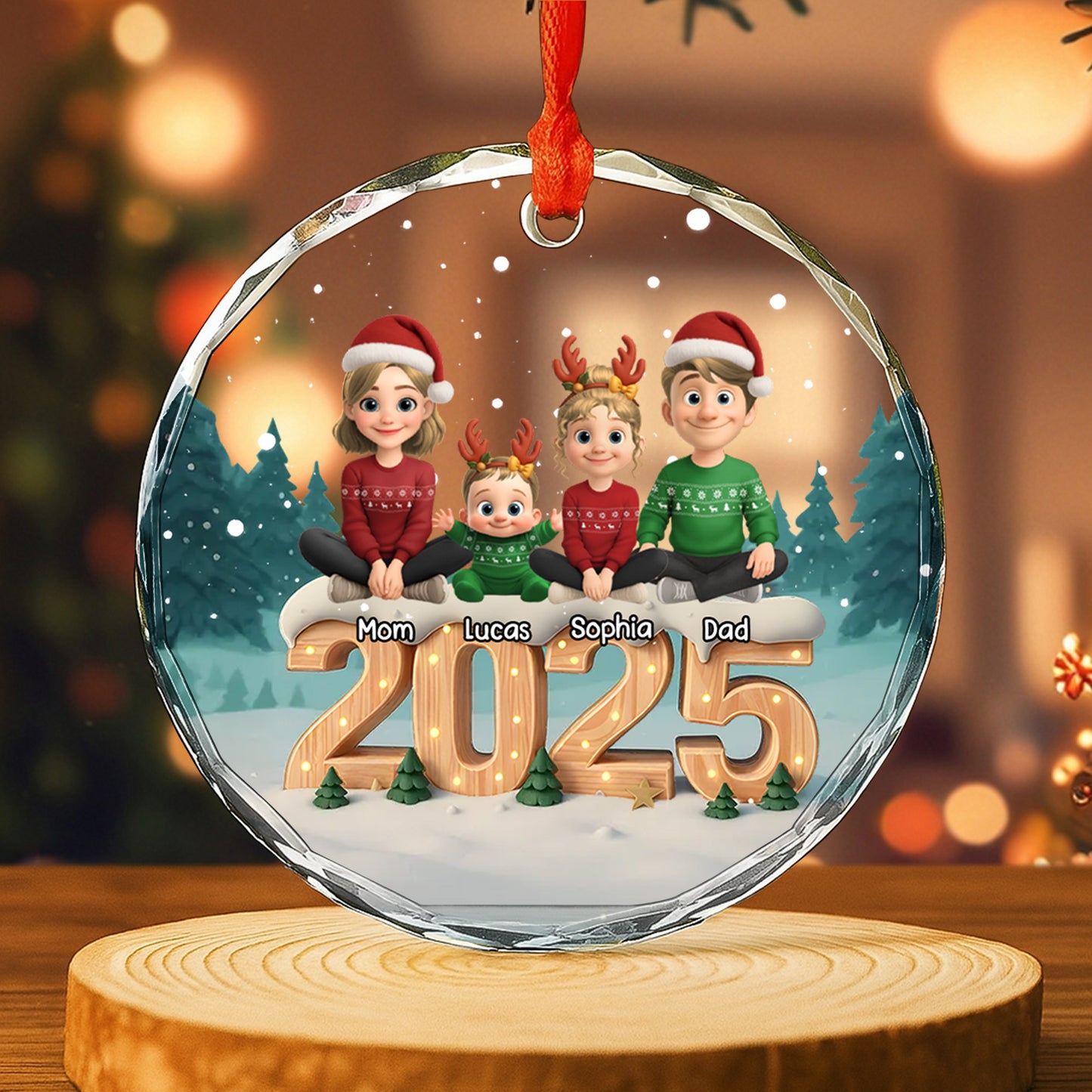 Capture Family Festive Spirit, Christmas Scene