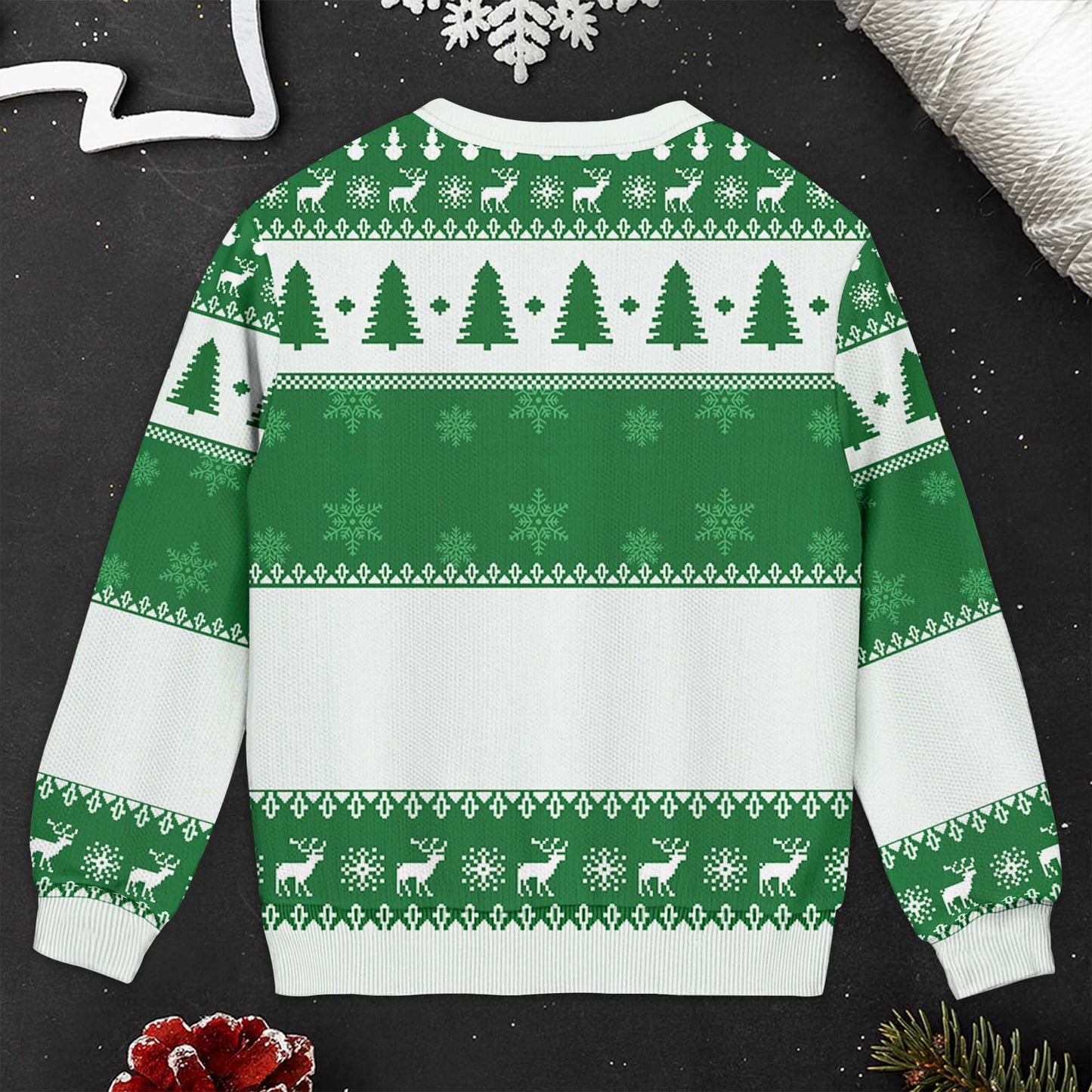 Admit It Life Is Boring Without Sisters, Christmas Tree, Reindeer