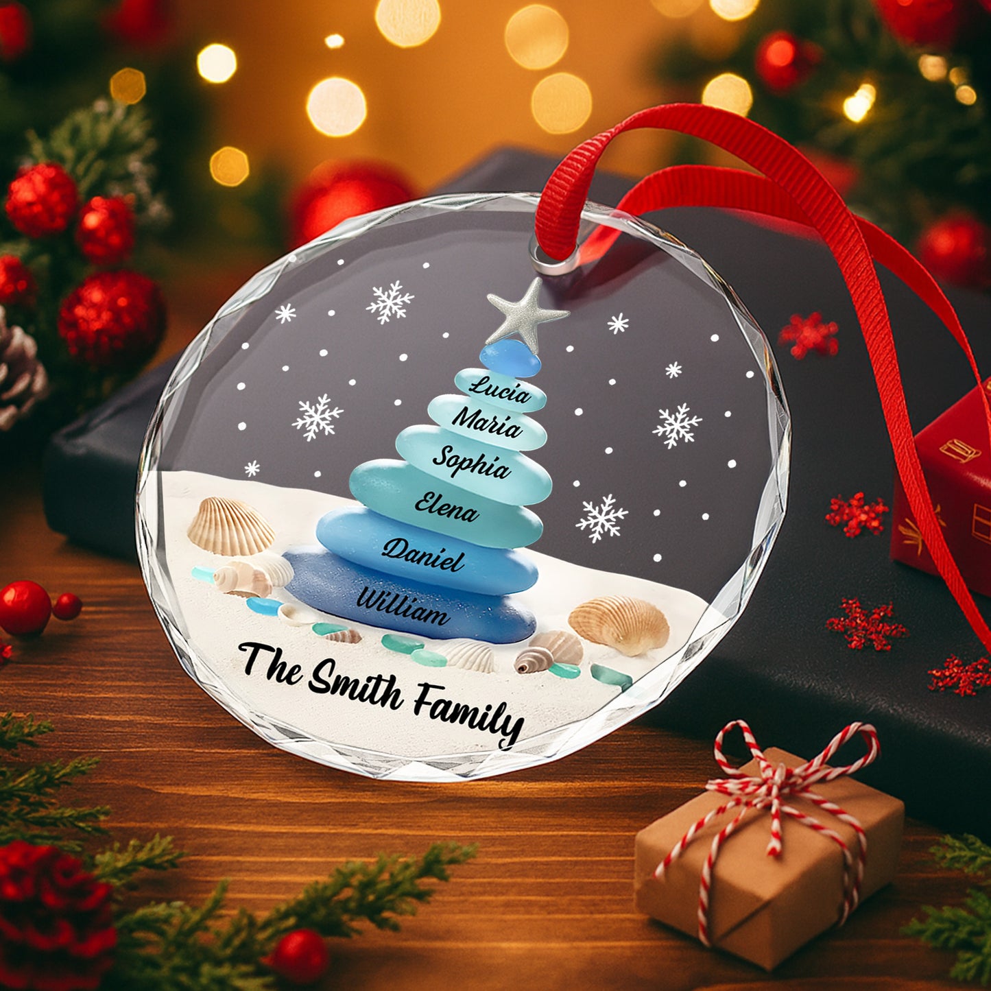 Capture The Memories With A Unique Seashell Christmas Tree