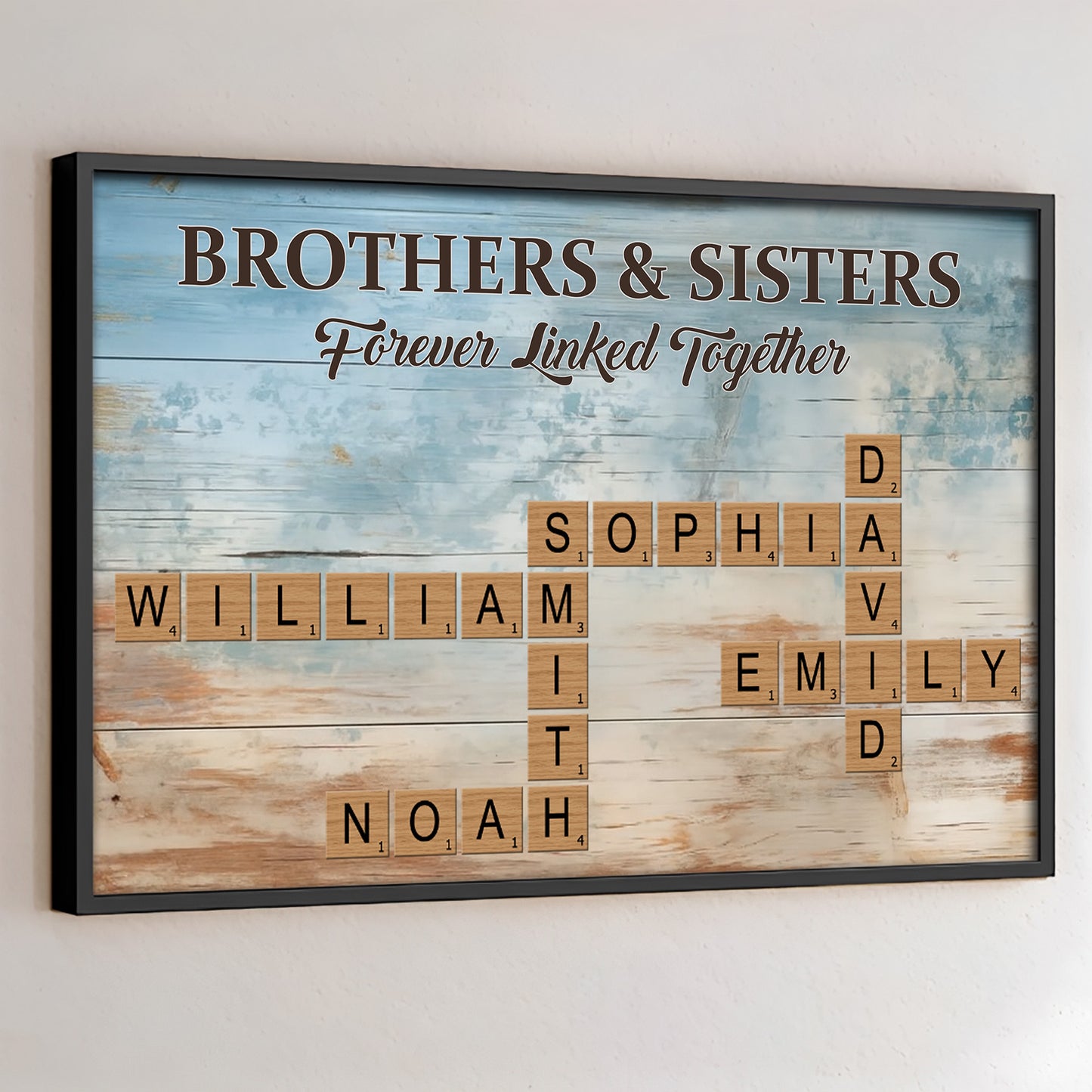 Brothers And Sisters Forever Linked Together Poster