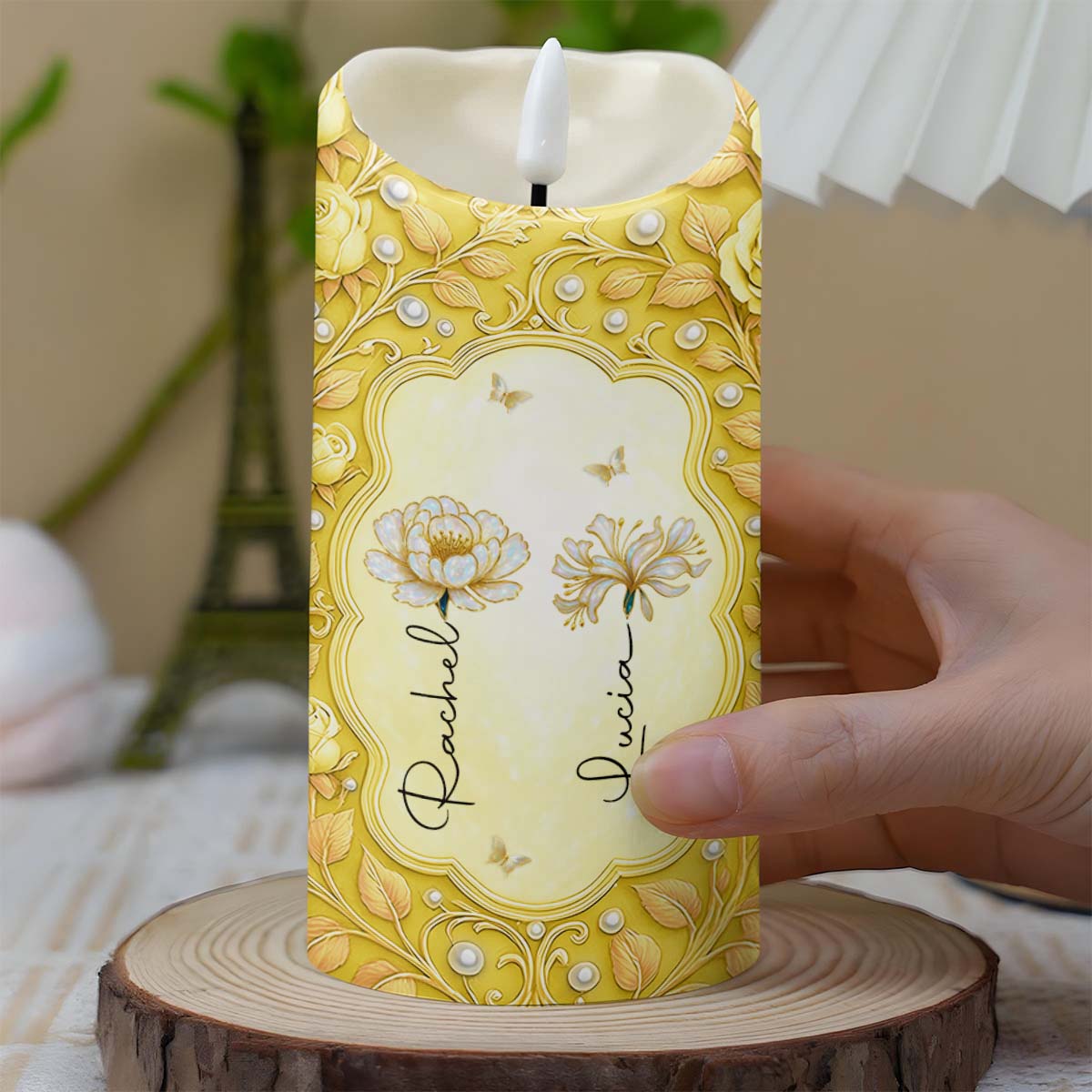 The Love Between An Aunt & Niece, Flowers And Butterflies