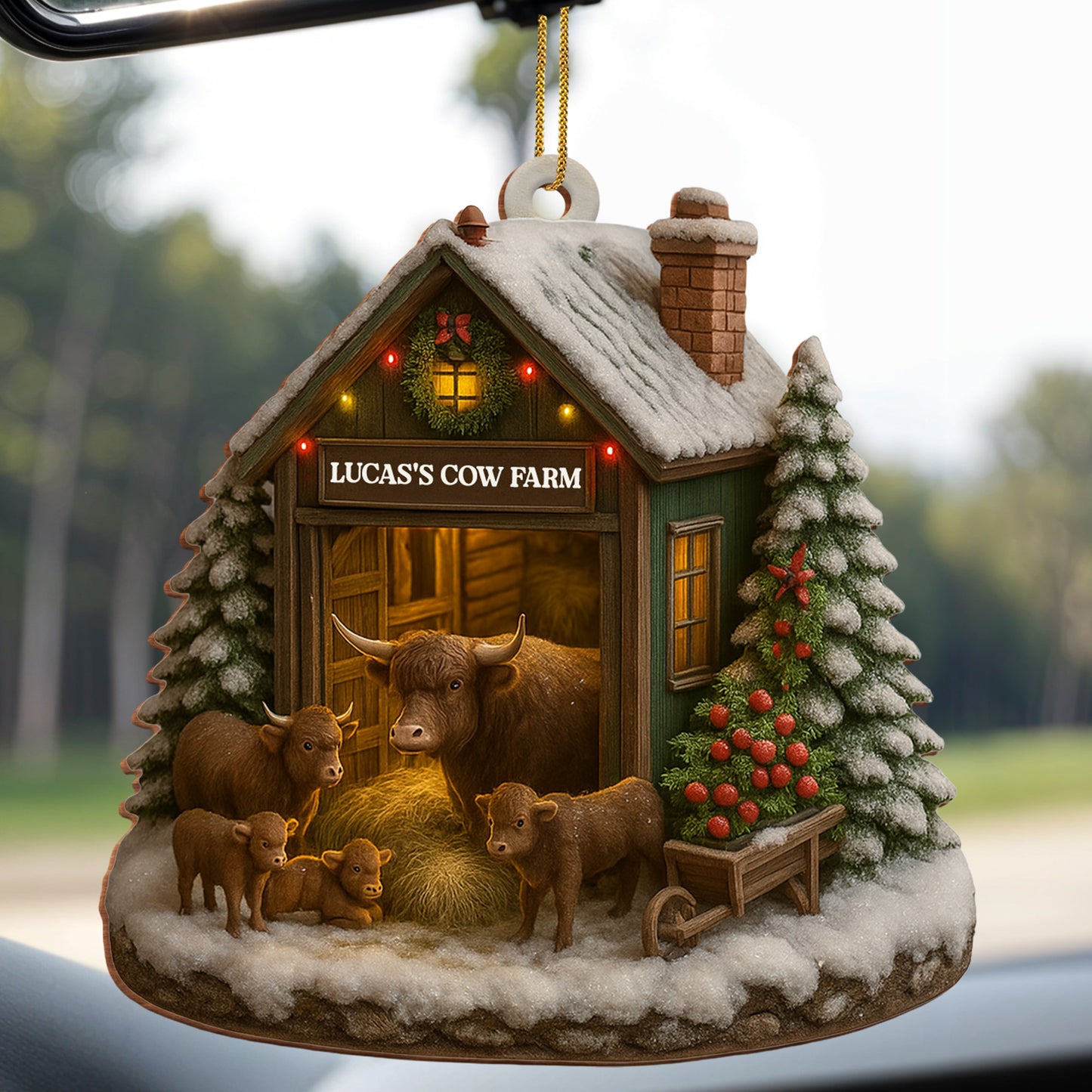 Cozy Winter Wonders At The Farm With Cows