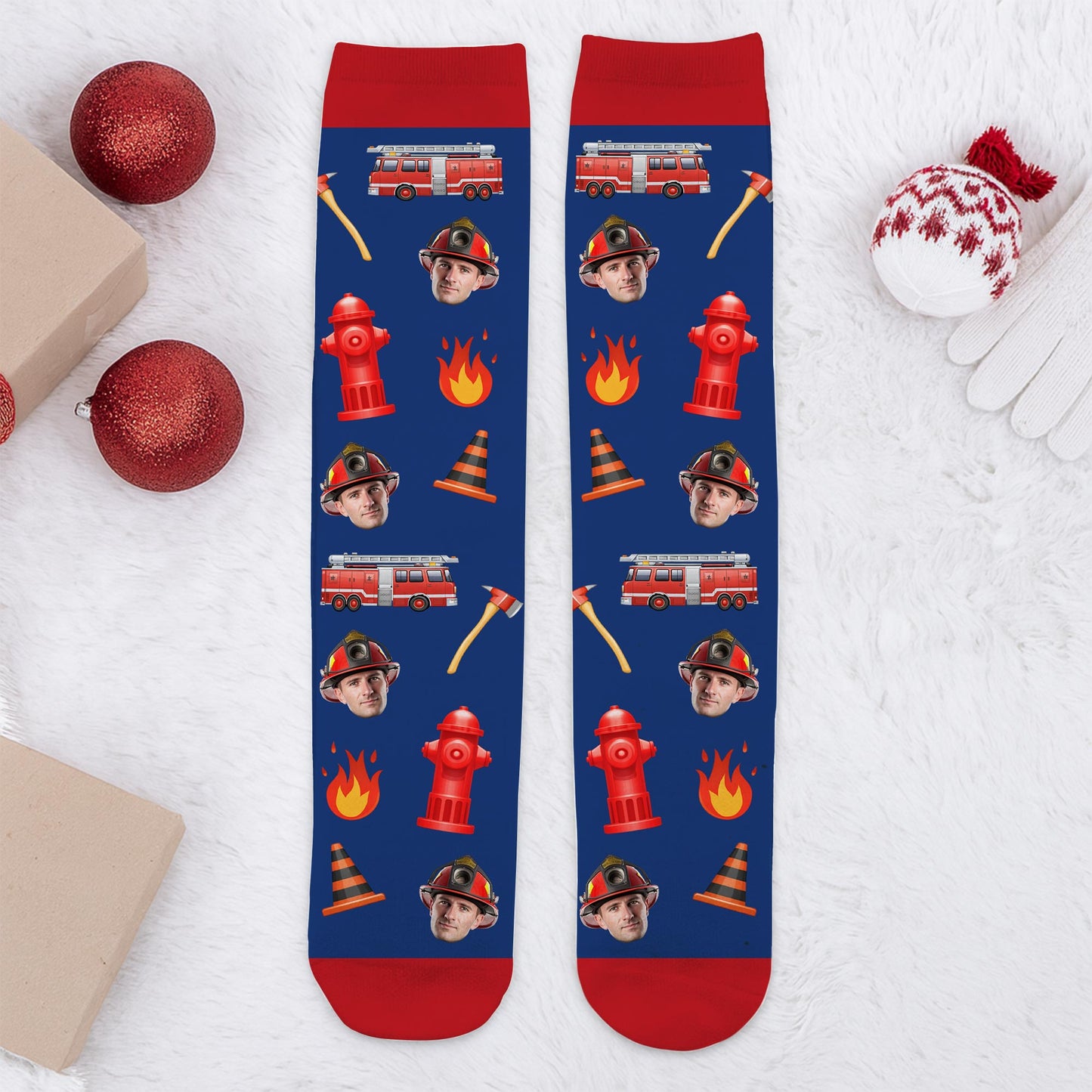 If You Can Read This Fireman Off Duty With Axes And Fire Design