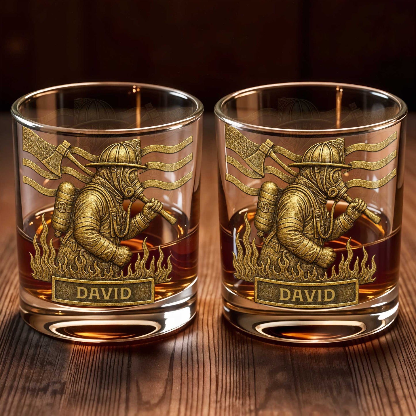 To My Courageous Hero Firefighter