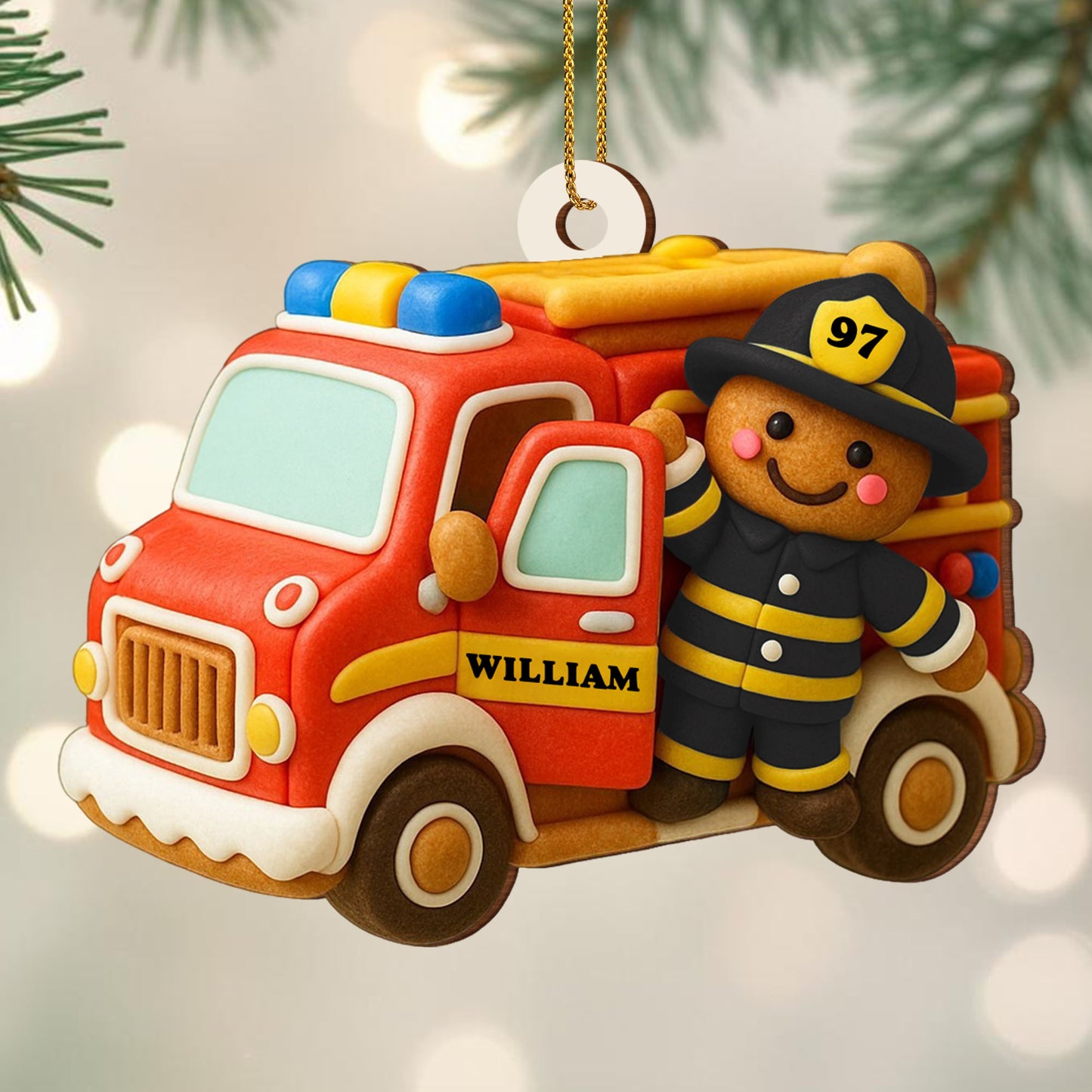 Celebrate Your Little Hero Fire Truck and Firefighter