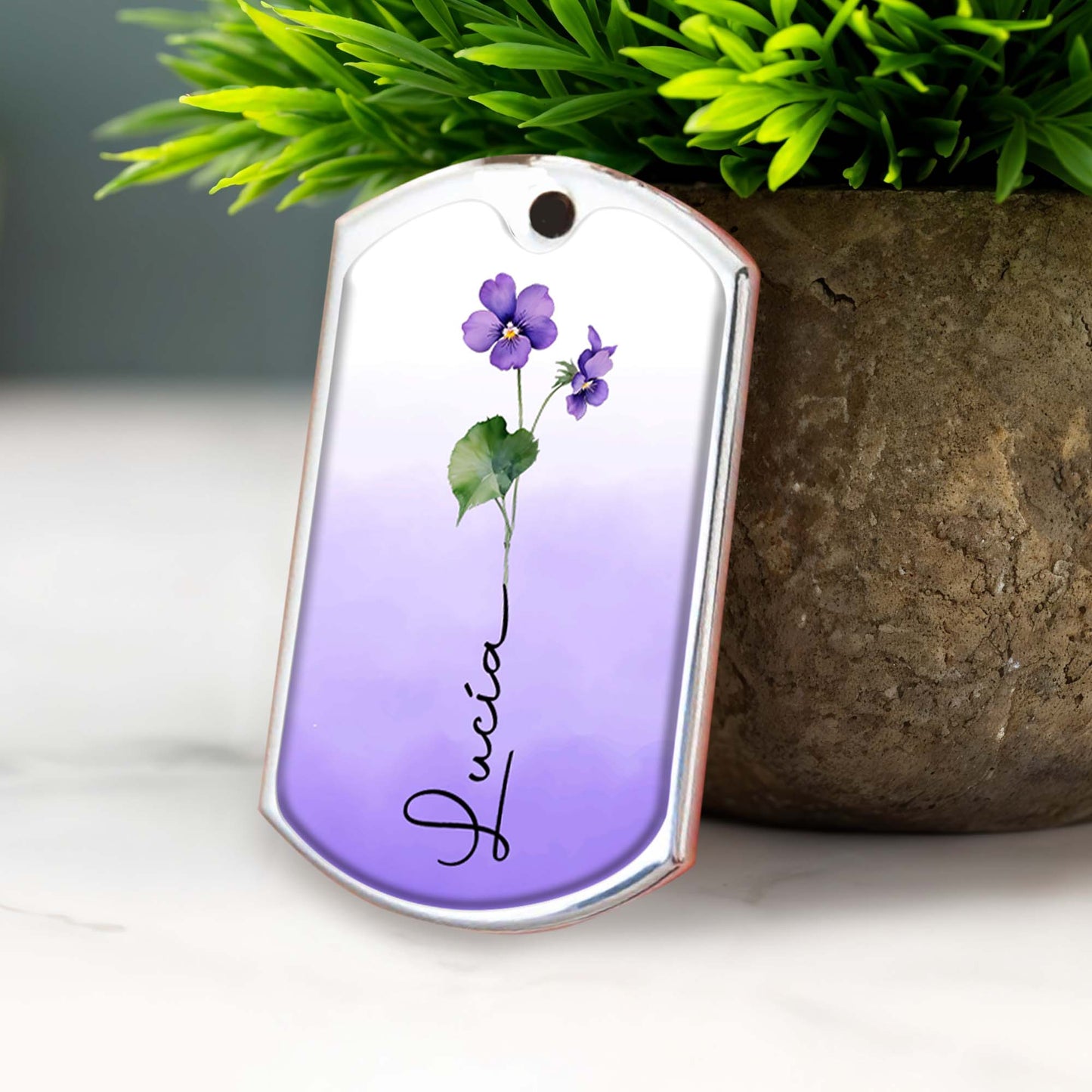 To My Daughter I Love You Always, Pride And Joy Forever Keychain