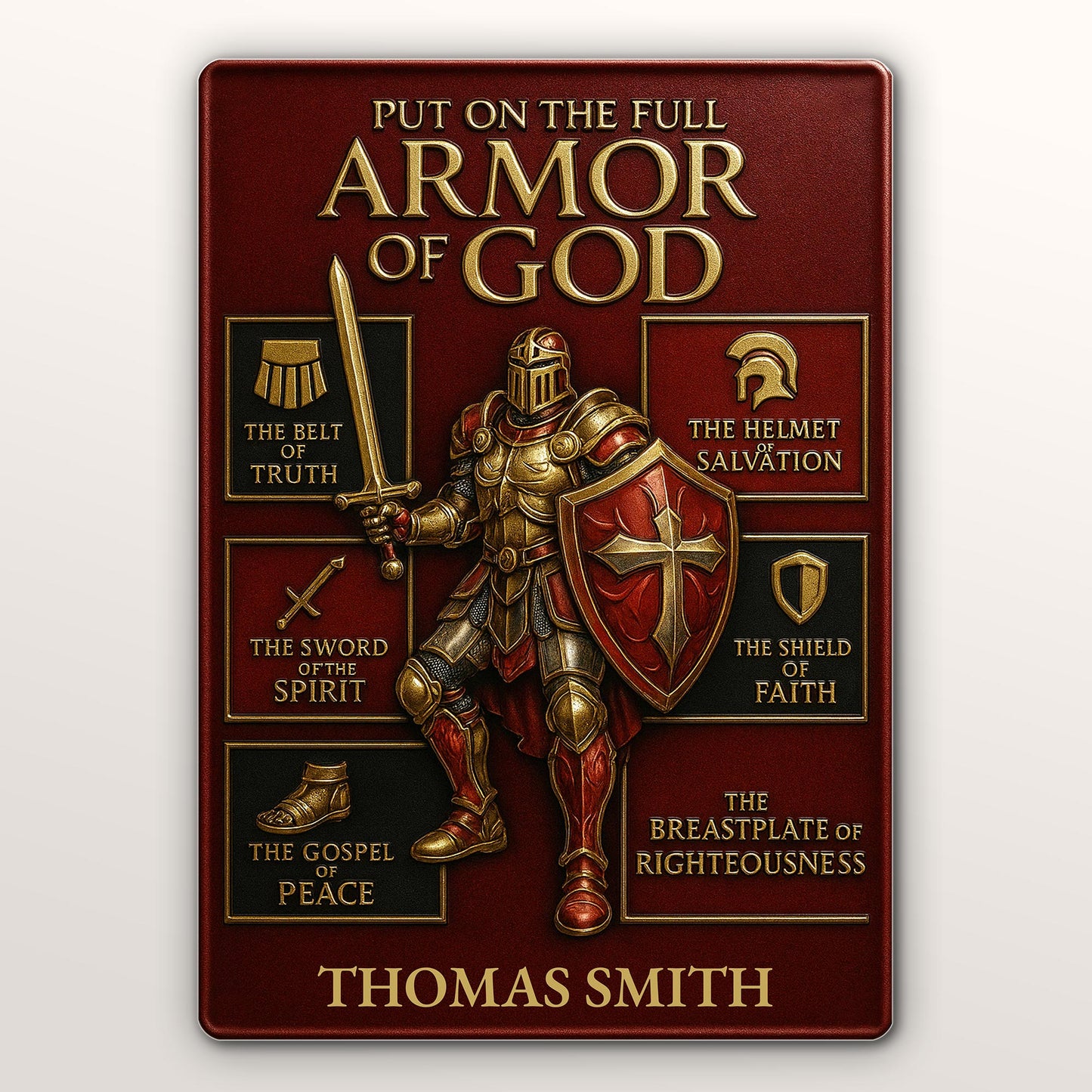 Put On The Full Armor of God, Armor, Helmet, Sword, Shield