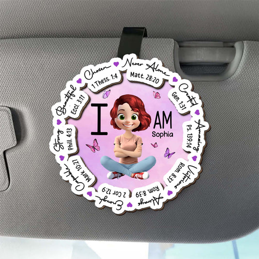 I Am, Surrounded By Inspirational Quotes and Butterflies