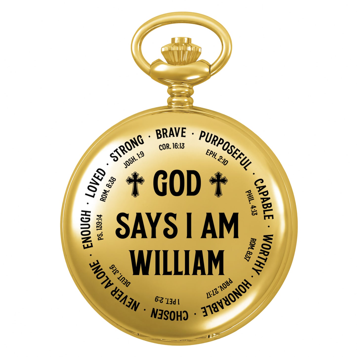 God Says I Am Strong, Brave, Loved, Capable