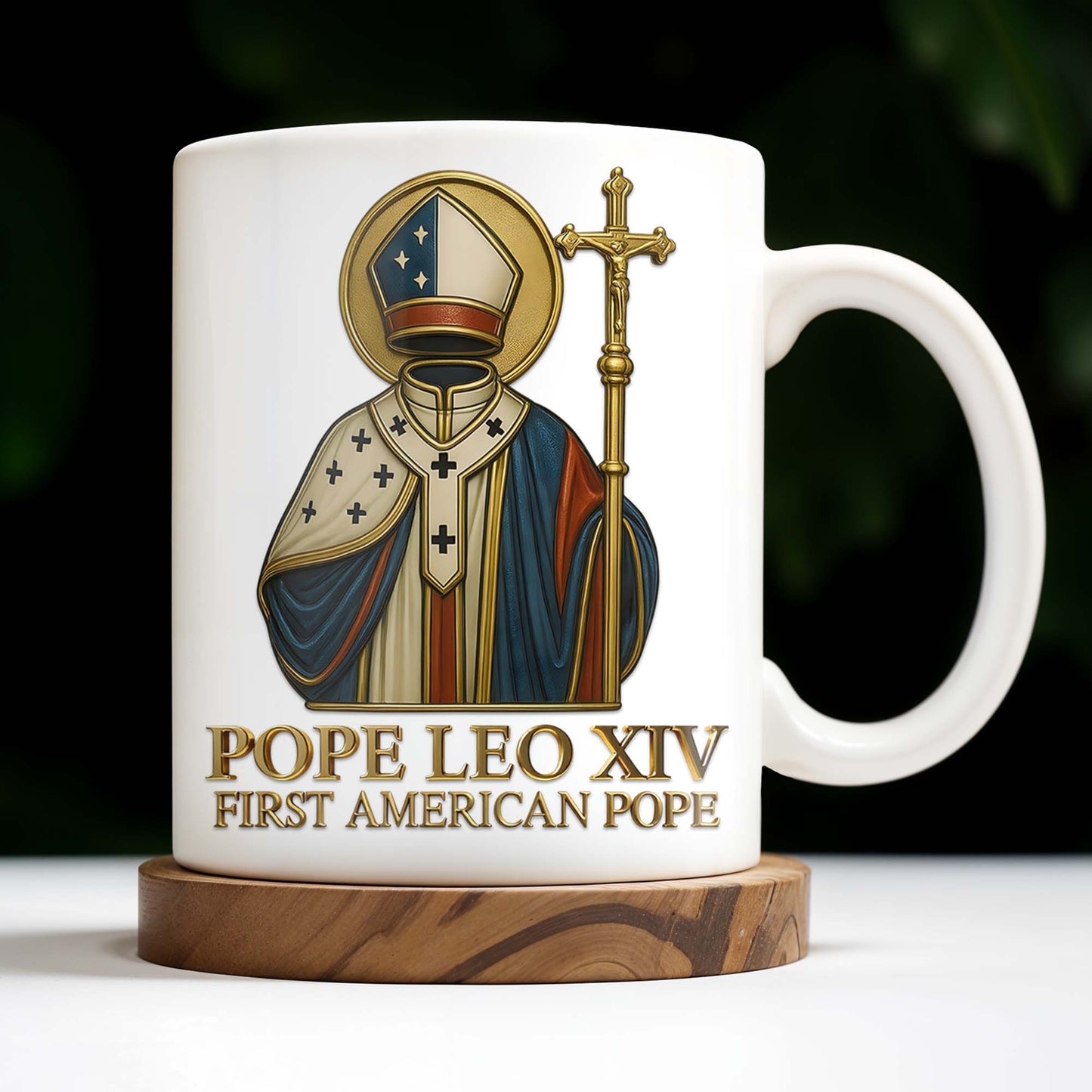 Pope Leo XIV First American Pope, Religious Attire and Cross