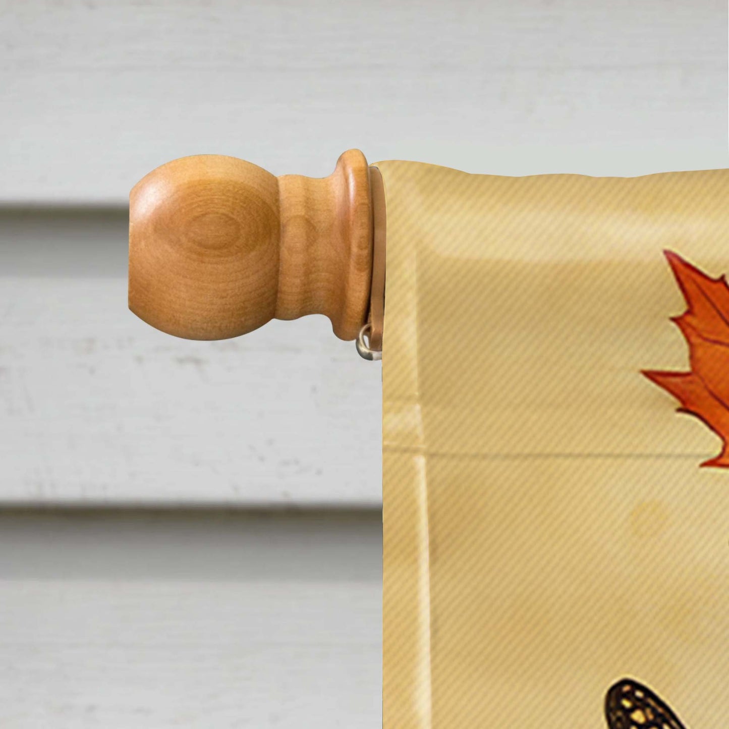 Fall For Jesus, He Never Leaves, Cross and Autumn Theme