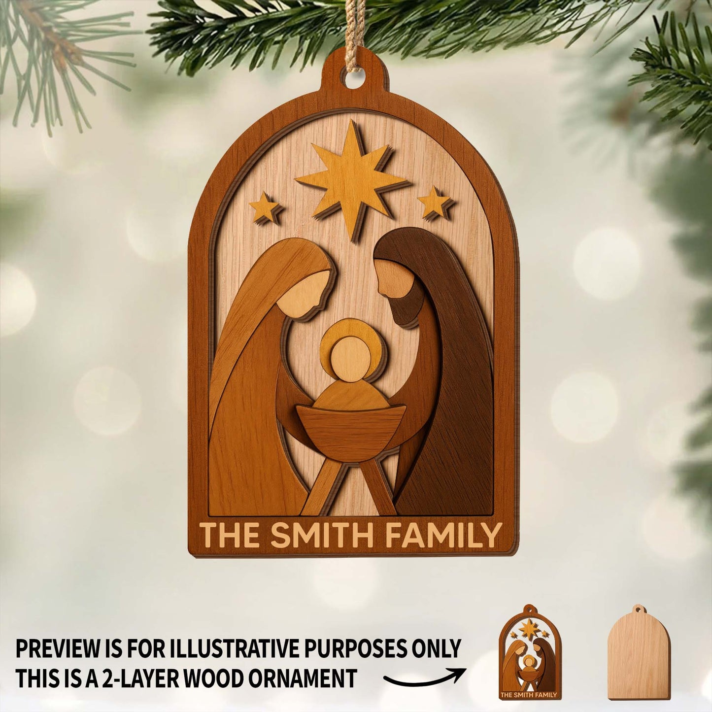 Celebrate Family Togetherness With Classic Nativity Scene