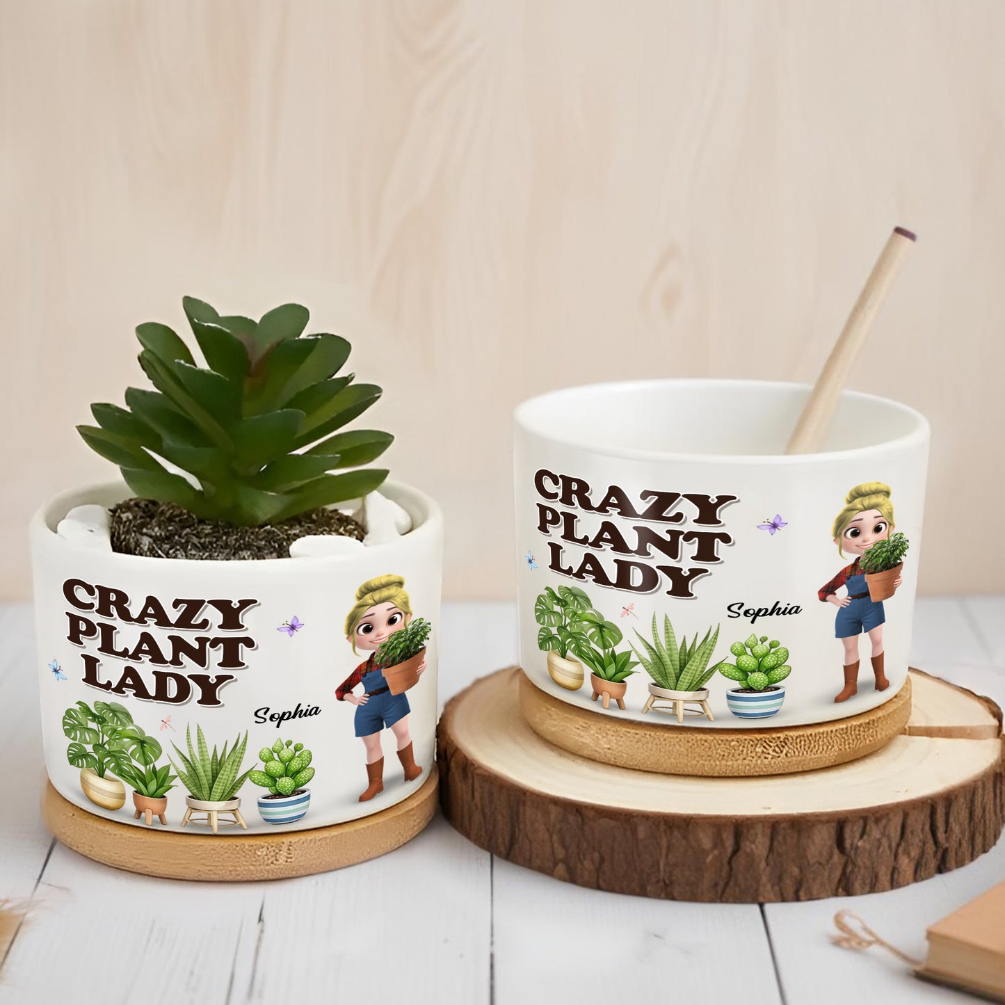 Crazy Plant Lady, Perfect For Plant Lovers