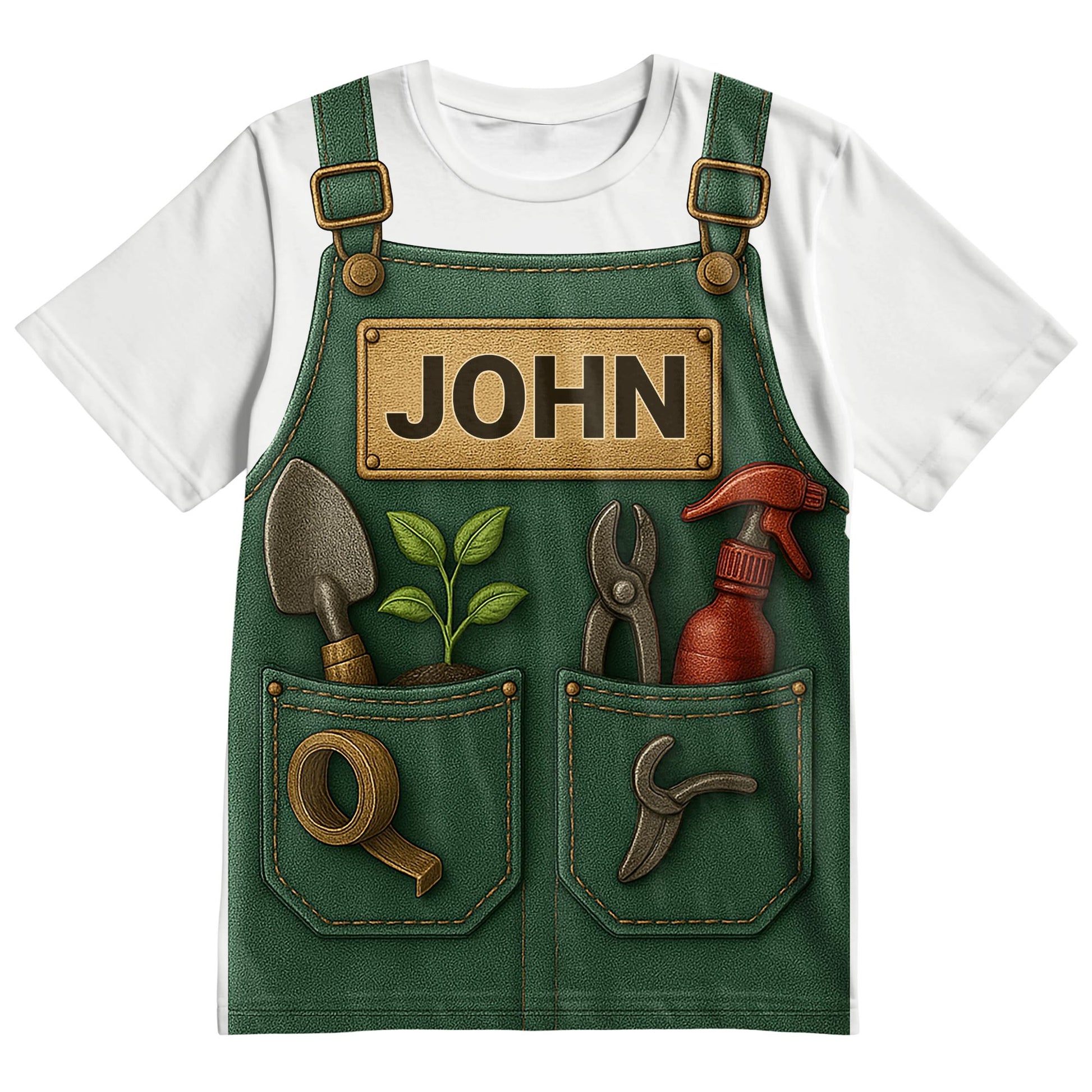 Personalized Garden Tool Design For Custom Name, Garden Tools And Plant