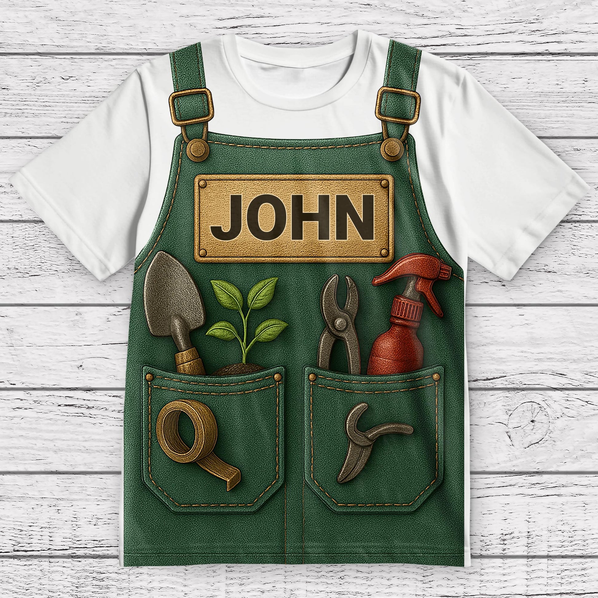 Personalized Garden Tool Design For Custom Name, Garden Tools And Plant