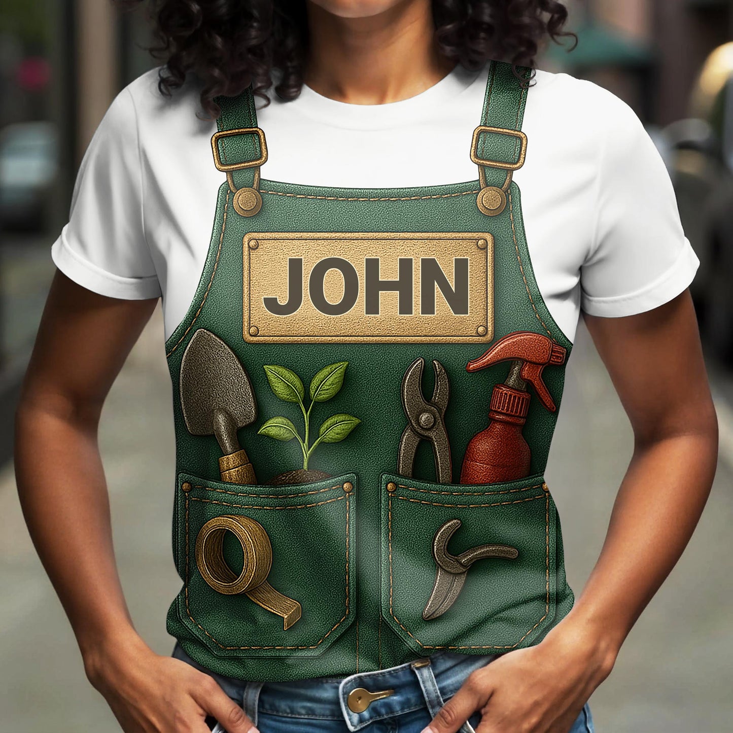 Personalized Garden Tool Design For Custom Name, Garden Tools And Plant