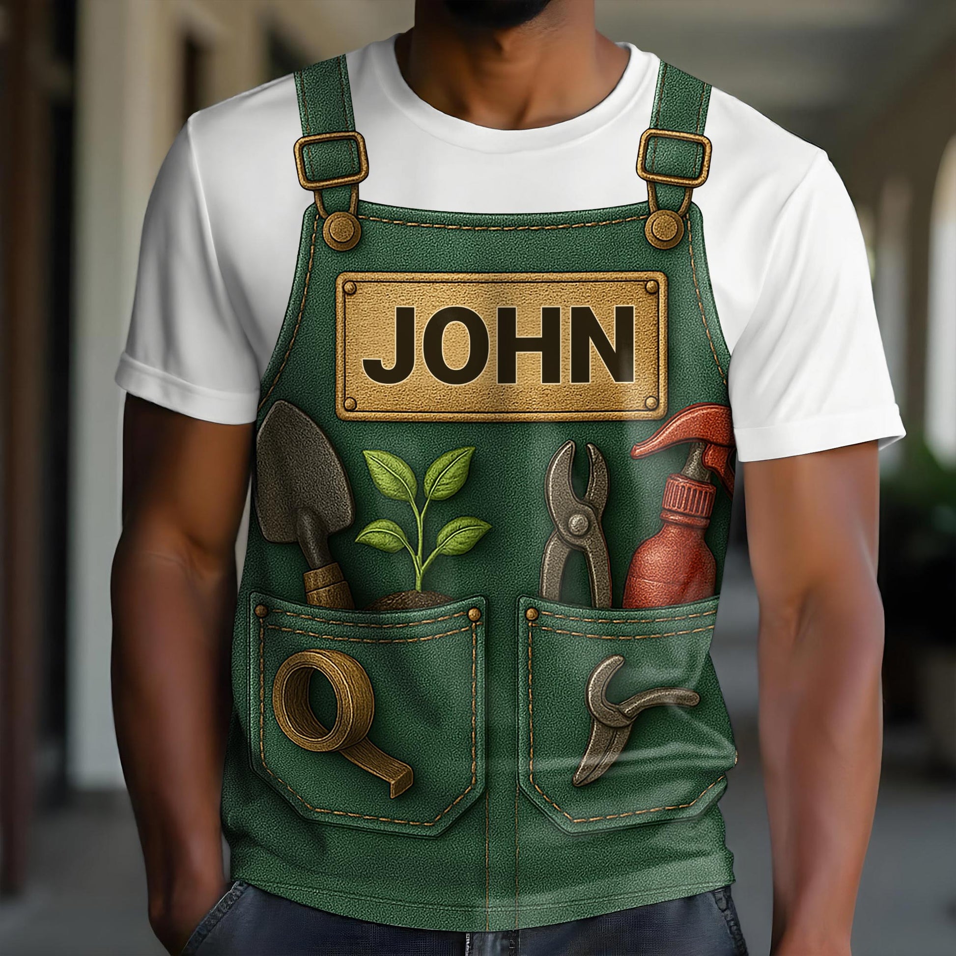 Personalized Garden Tool Design For Custom Name, Garden Tools And Plant