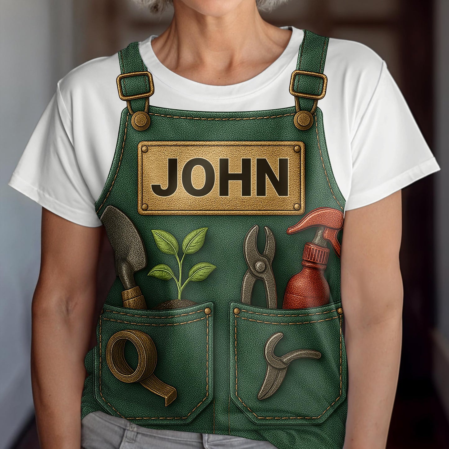 Personalized Garden Tool Design For Custom Name, Garden Tools And Plant