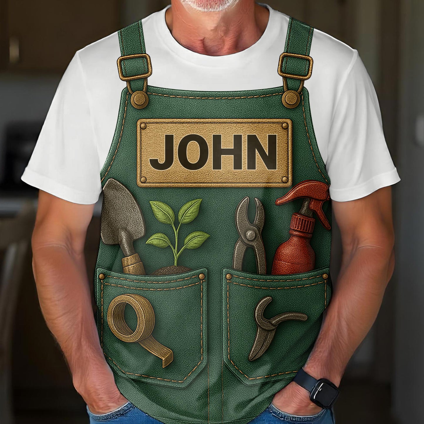 Personalized Garden Tool Design For Custom Name, Garden Tools And Plant