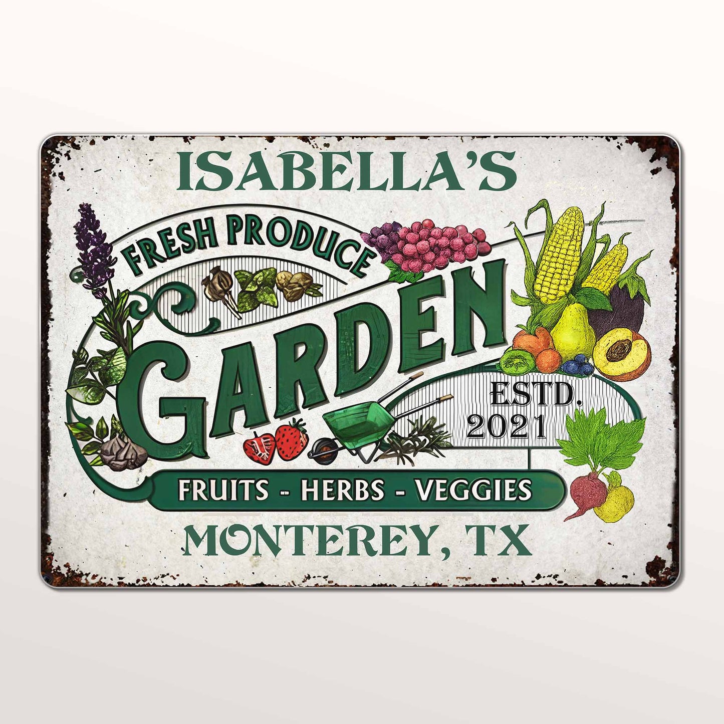 Fresh Produce Garden Fruits Herbs Veggies