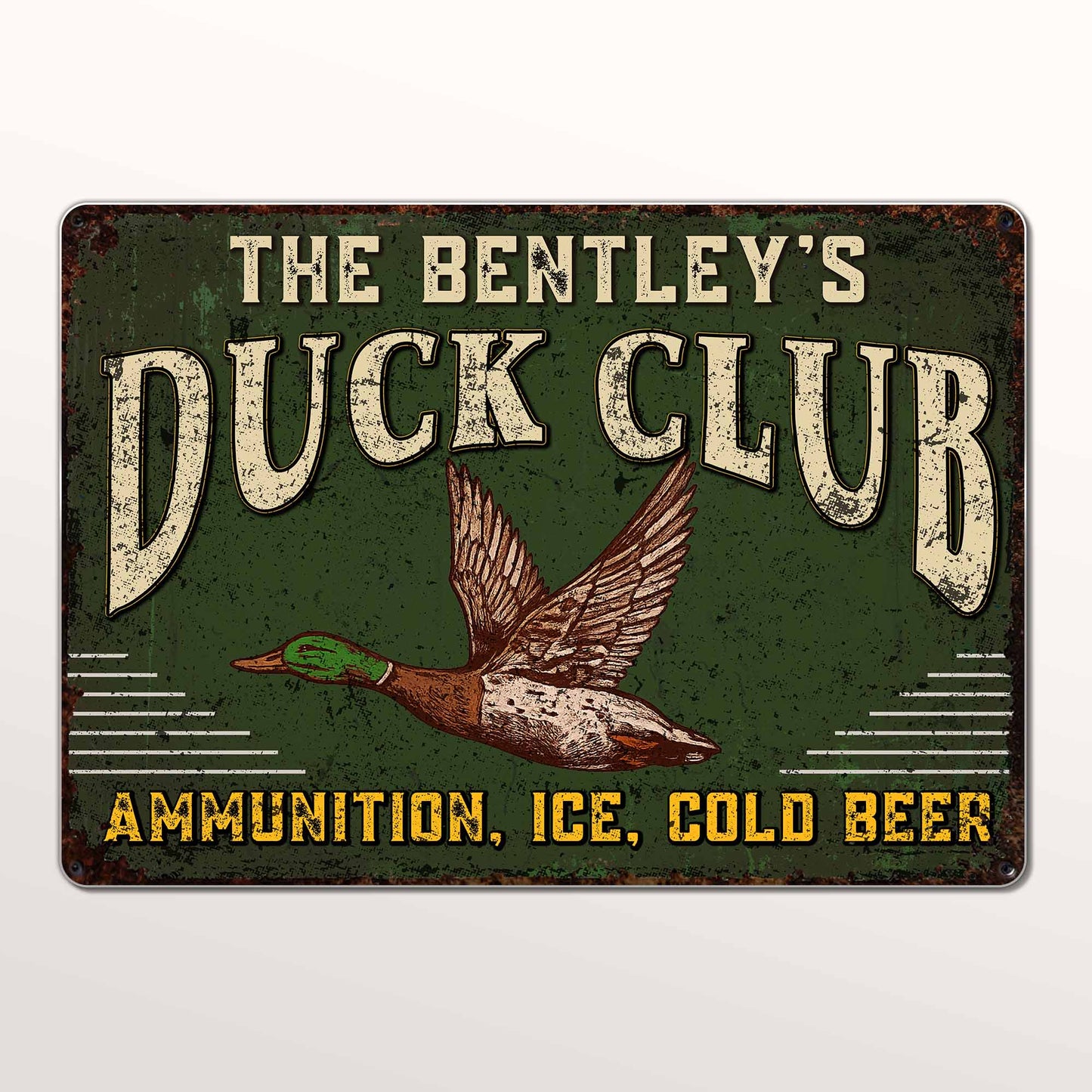 The Duck Club Ammunition Ice Cold Beer