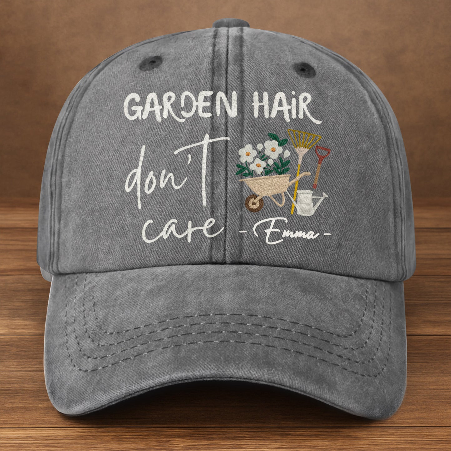 Garden Hair Don't Care, Flowers And Garden Tools