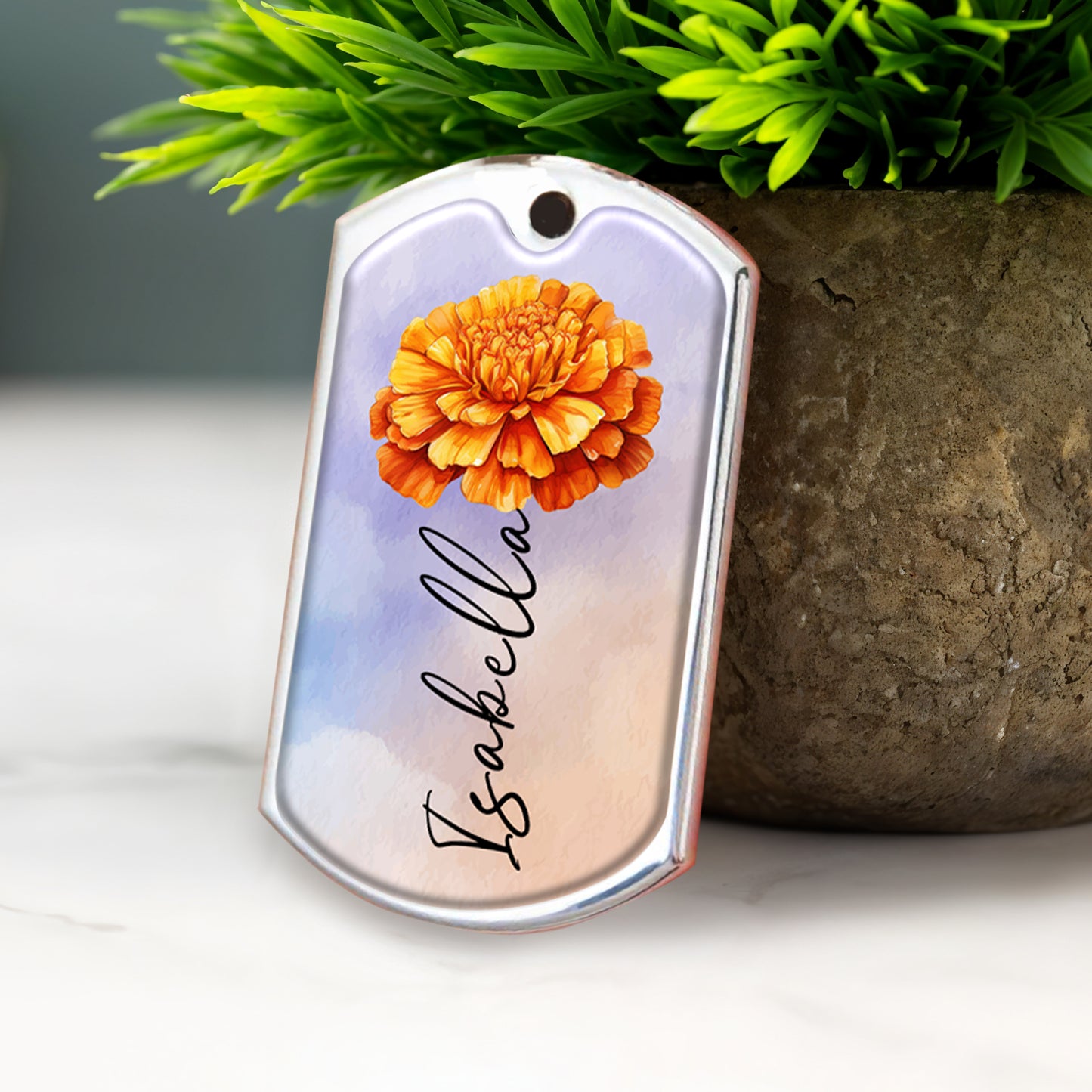 Connected Hearts Forever Love Message With Flower