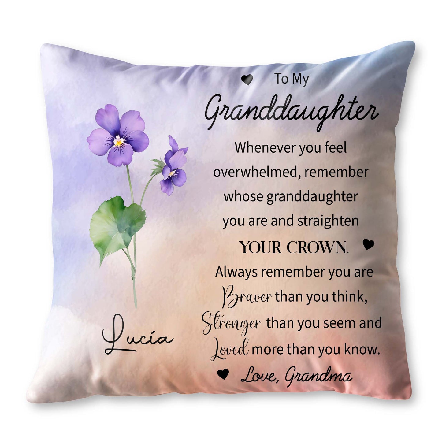 To My Granddaughter Always Remember Your Strength