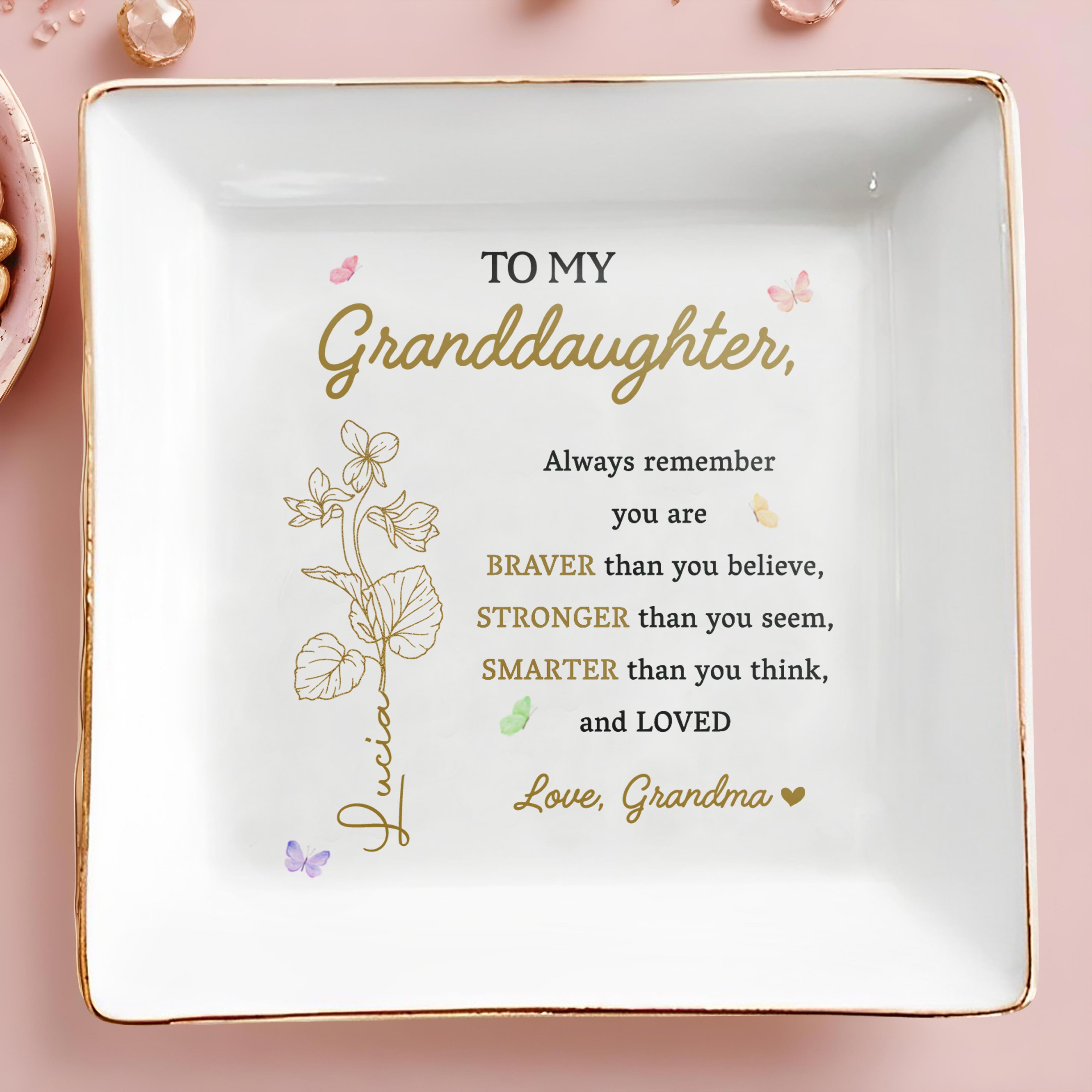 I Am Today As A Reflection Of You - Family Personalized Custom Jewelry Box LED Makeup - Gift For Mom, Daughter main image 0