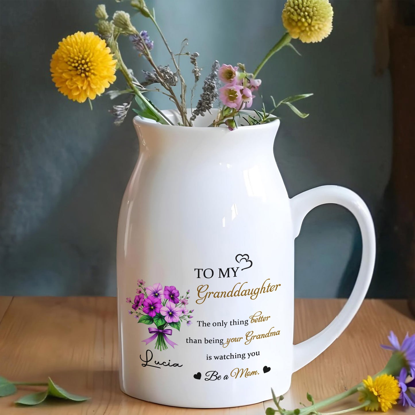 To My Granddaughter, The Only Thing Better Than Being Your Grandma, Flowers