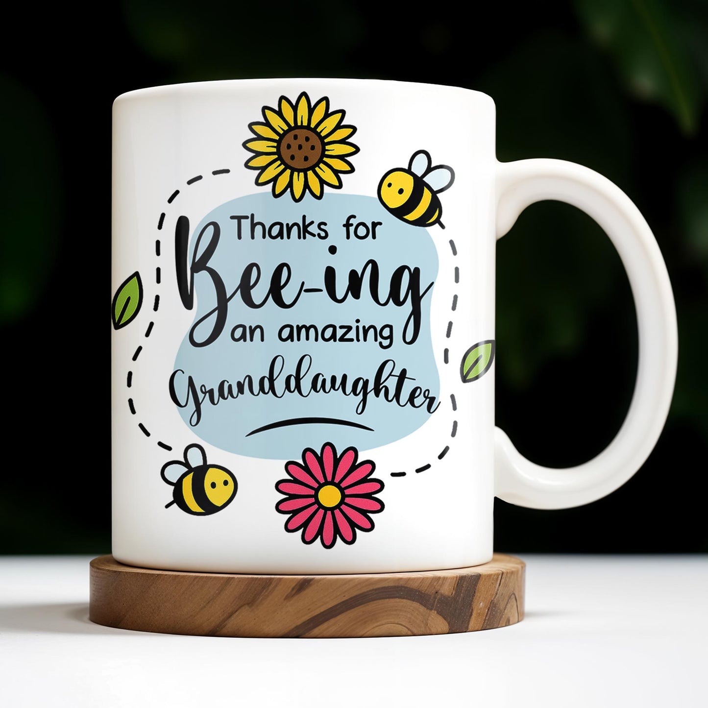 Thanks for Bee-ing an Amazing Granddaughter, Bees and Flowers