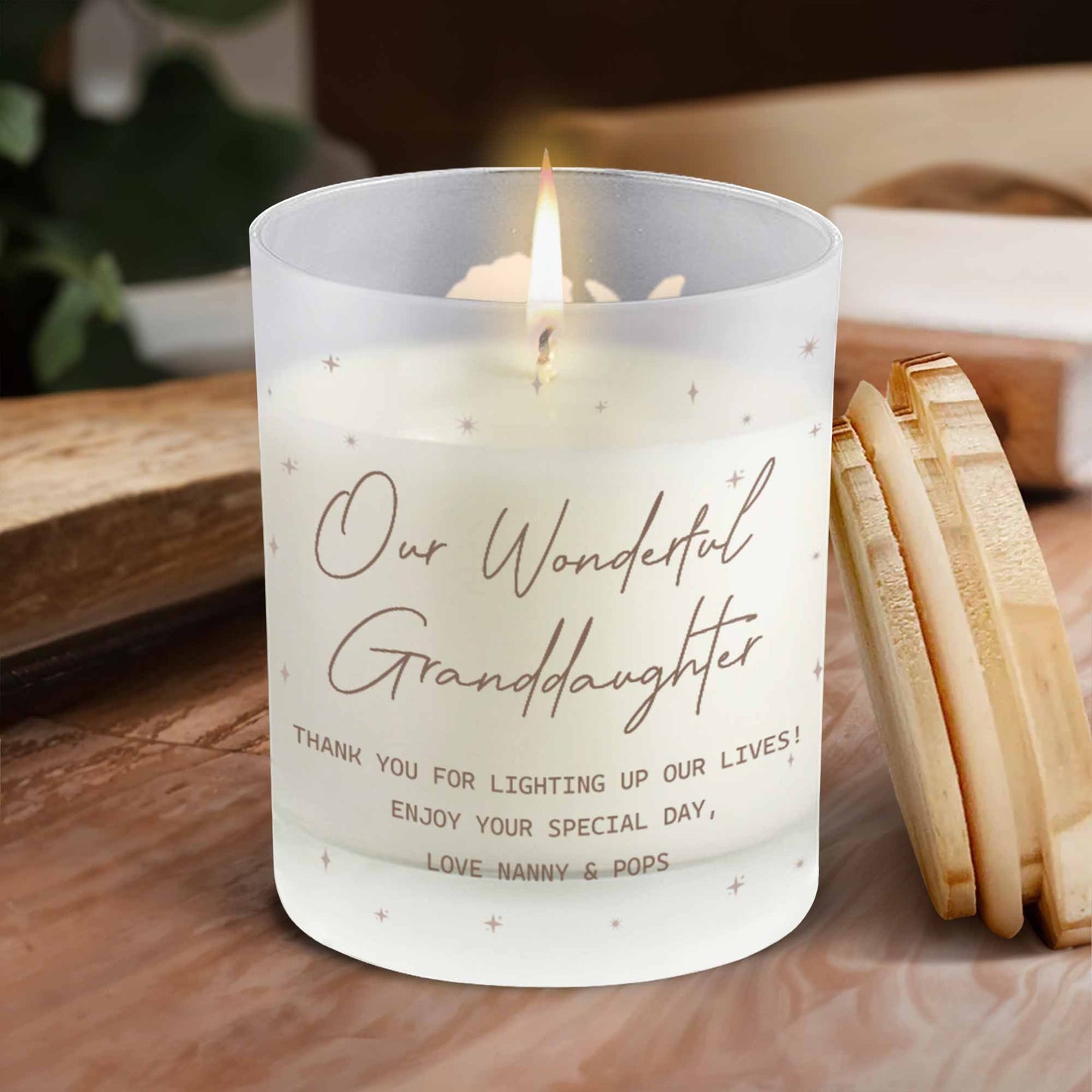 Our Wonderful Granddaughter, Thank You For Lighting Up Our Lives