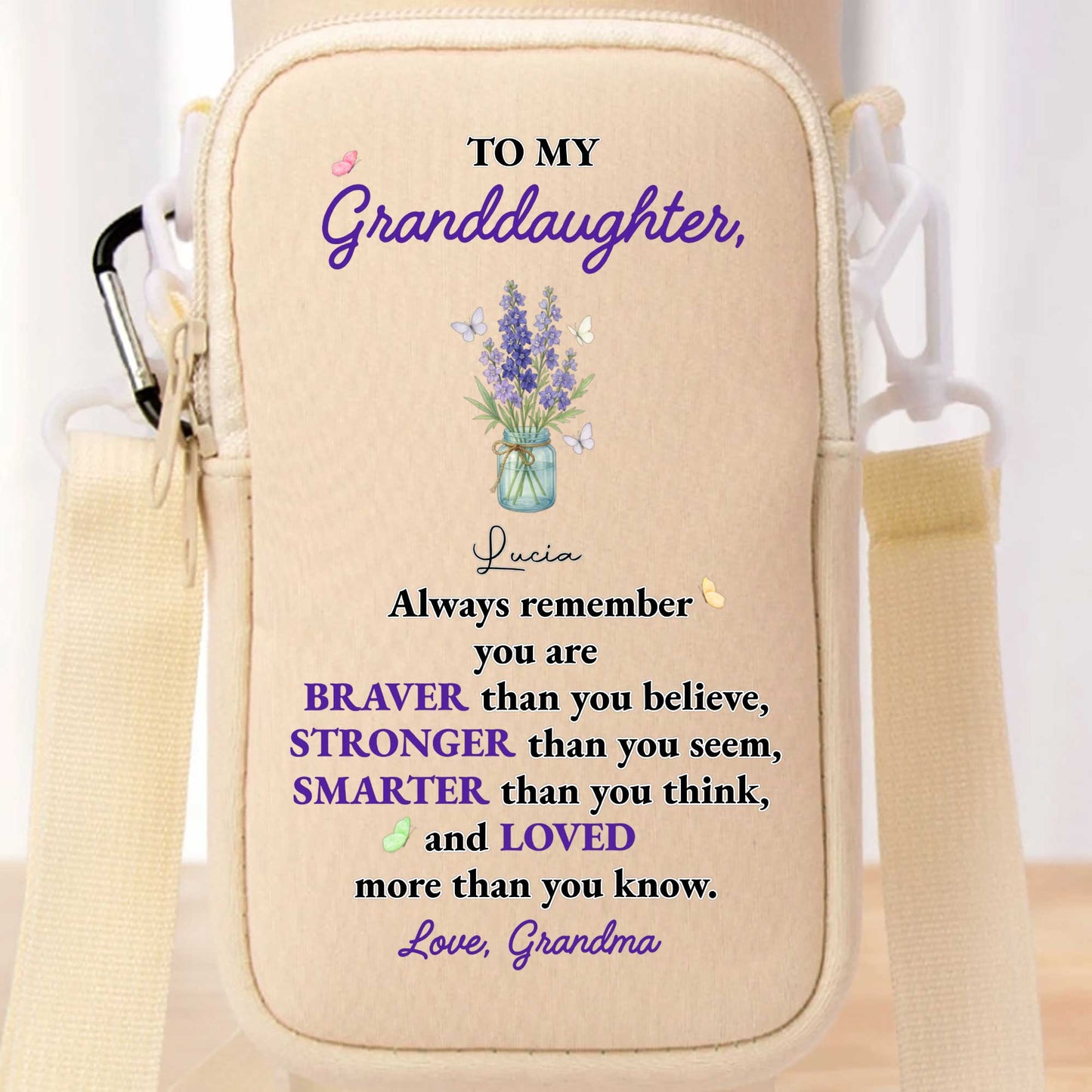 To My Granddaughter, Always Remember, Flowers