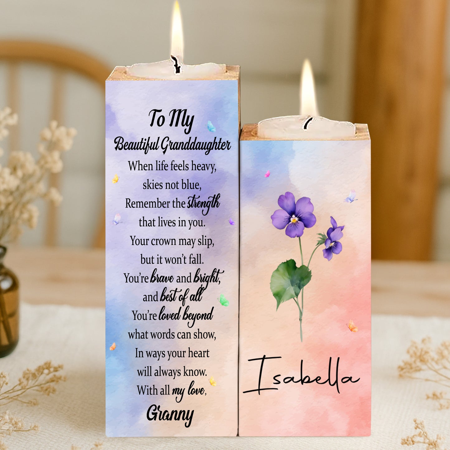 To My Beautiful Granddaughter Embrace Your Strength