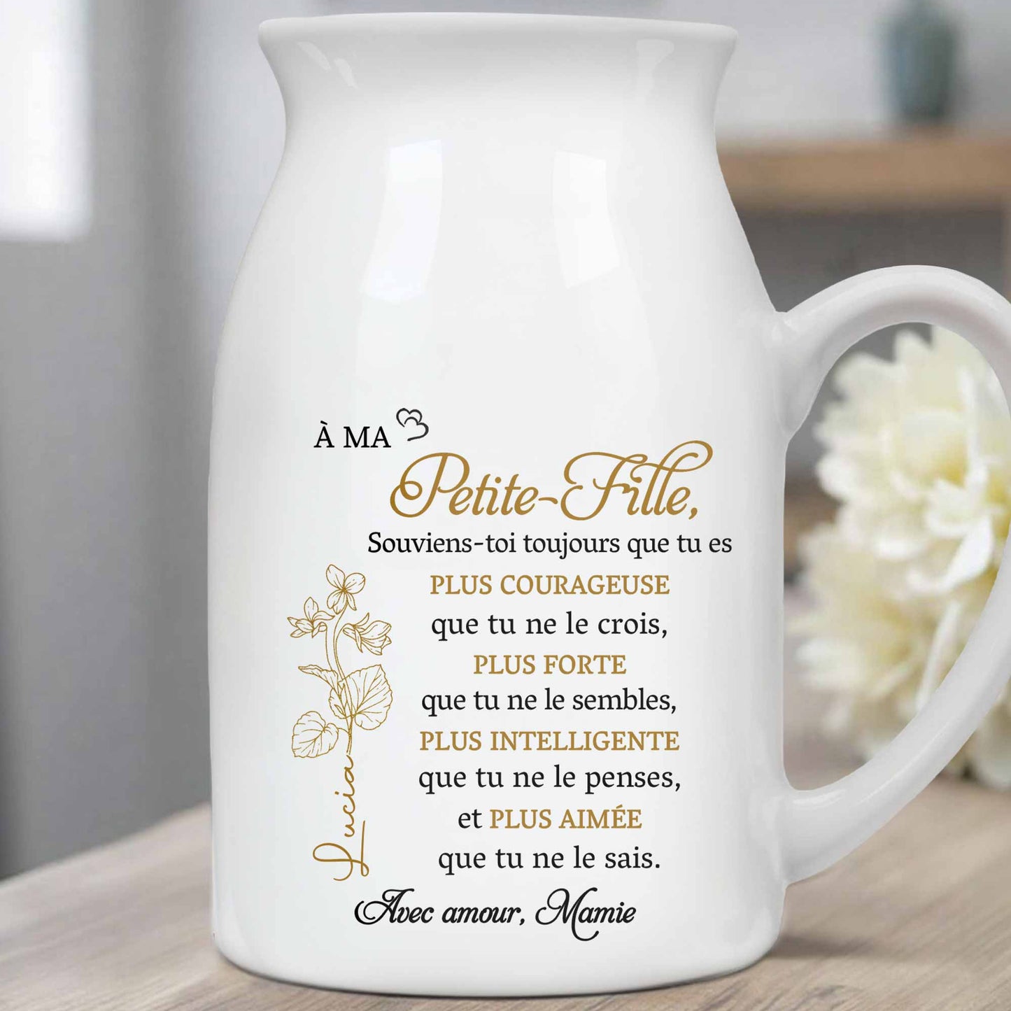 Souviens-toi Toujours Que Tu Es Plus Courageuse, Flowers