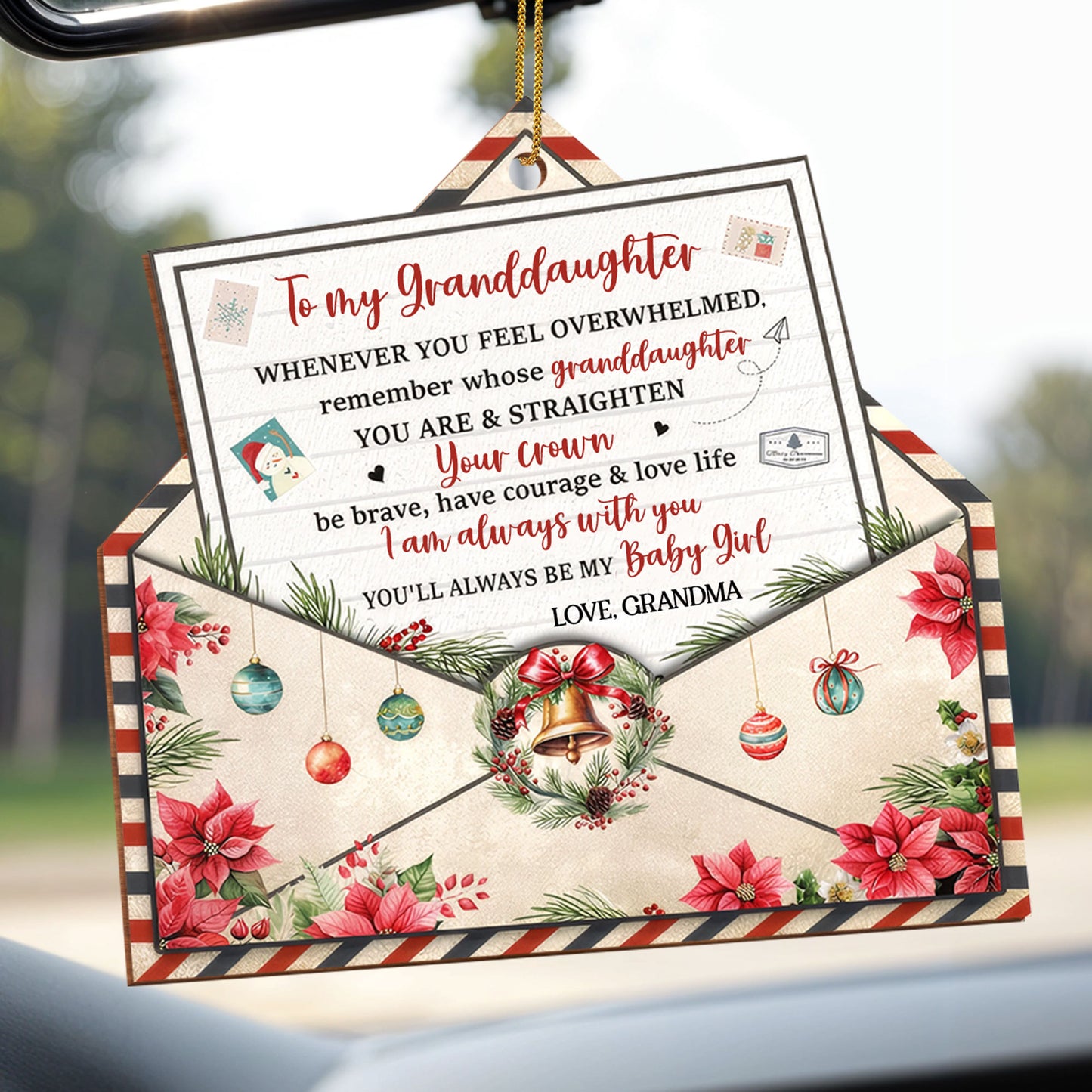 To My Granddaughter, Be Brave And Love Life