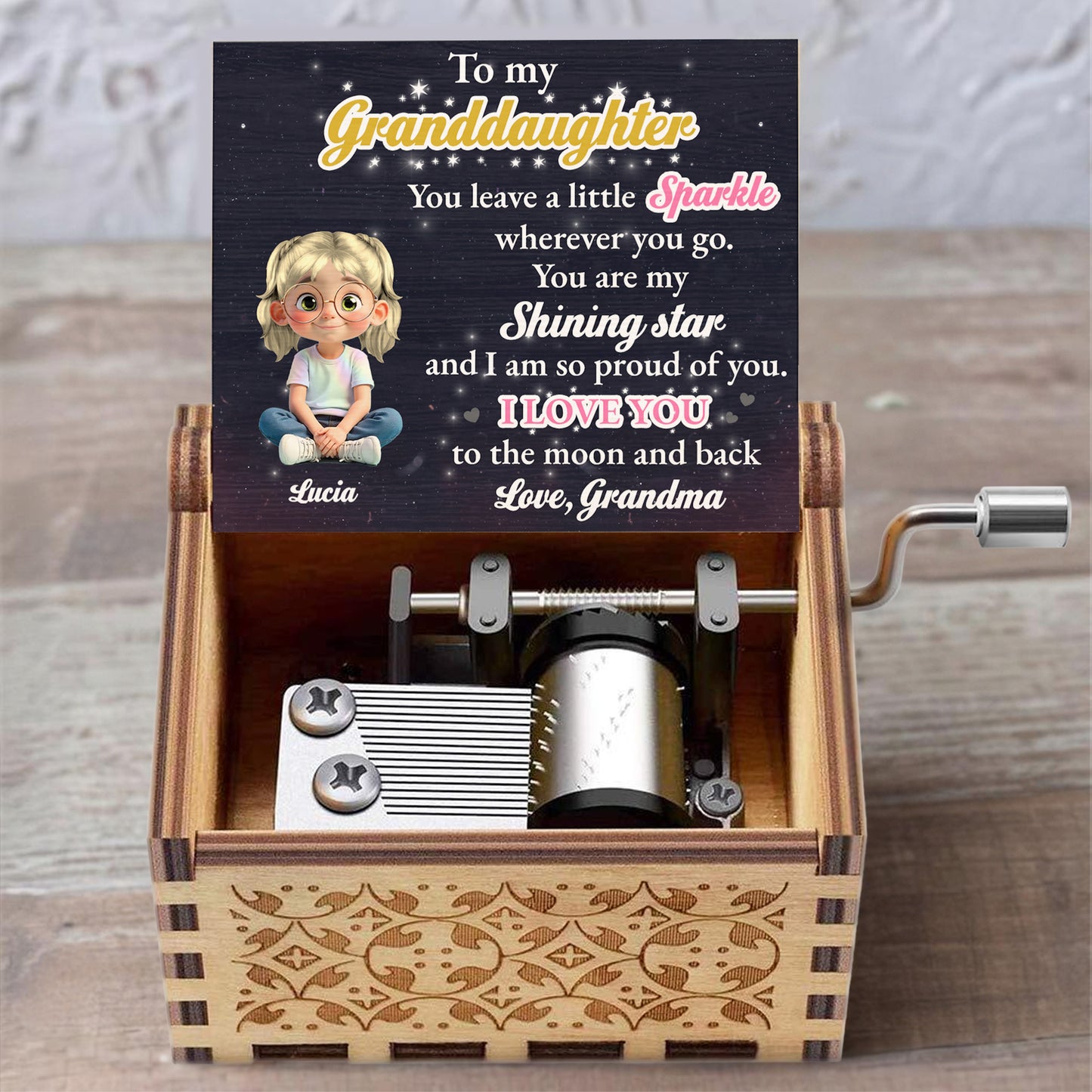 To My Granddaughter, You Leave a Little Sparkle