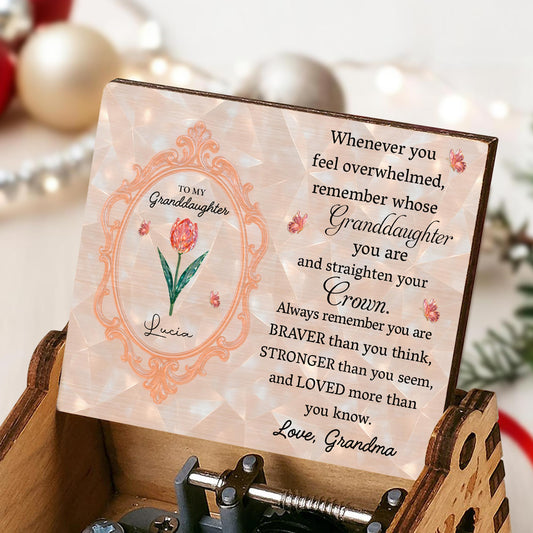 Whenever You Feel Overwhelmed, Remember Whose Granddaughter You Are