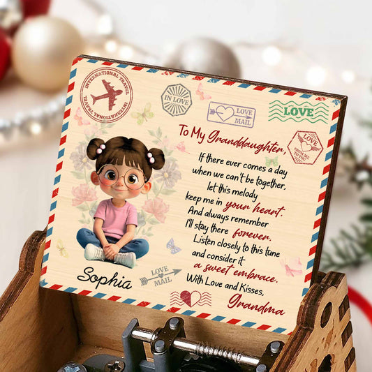 To My Granddaughter, Let This Melody Keep Me In Your Heart