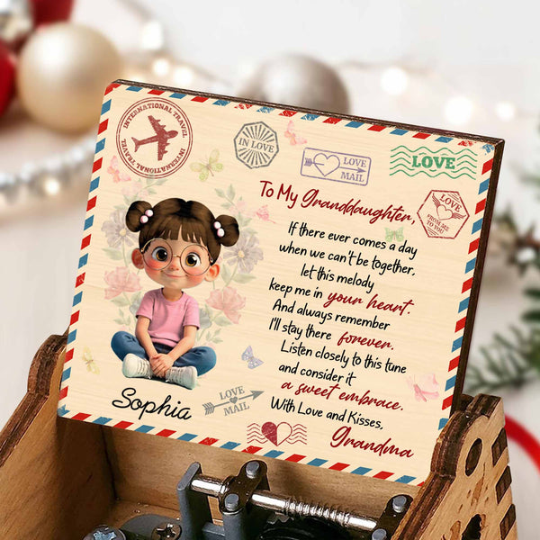 To My Granddaughter, Let This Melody Keep Me In Your Heart