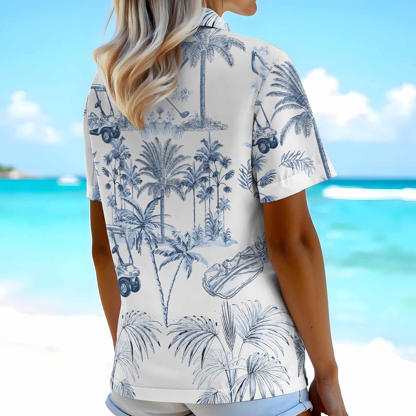 Explore Tropical Dreams With Palms And Golf